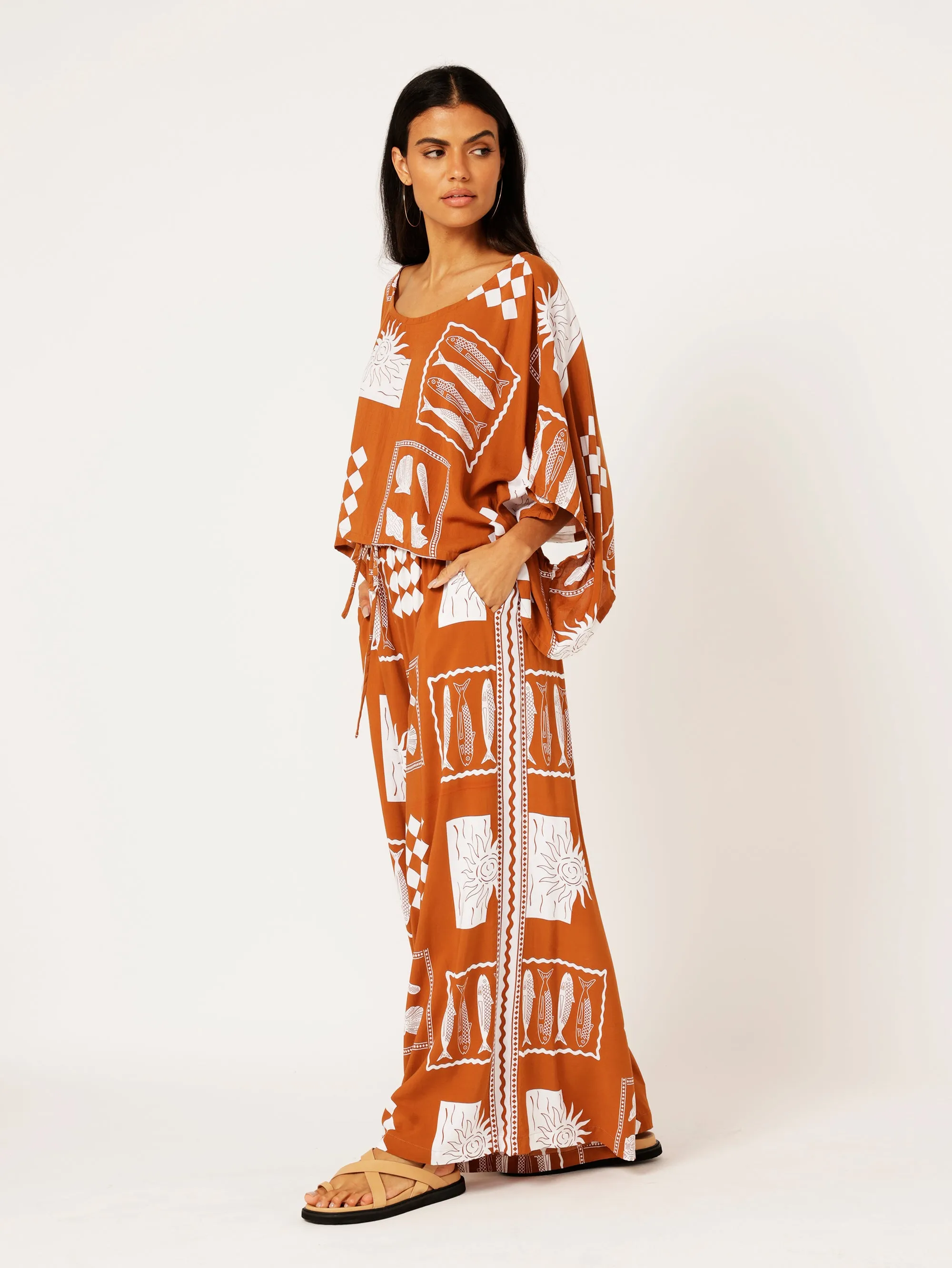 40% Euro Set Cinnamon with (longer Nat top)