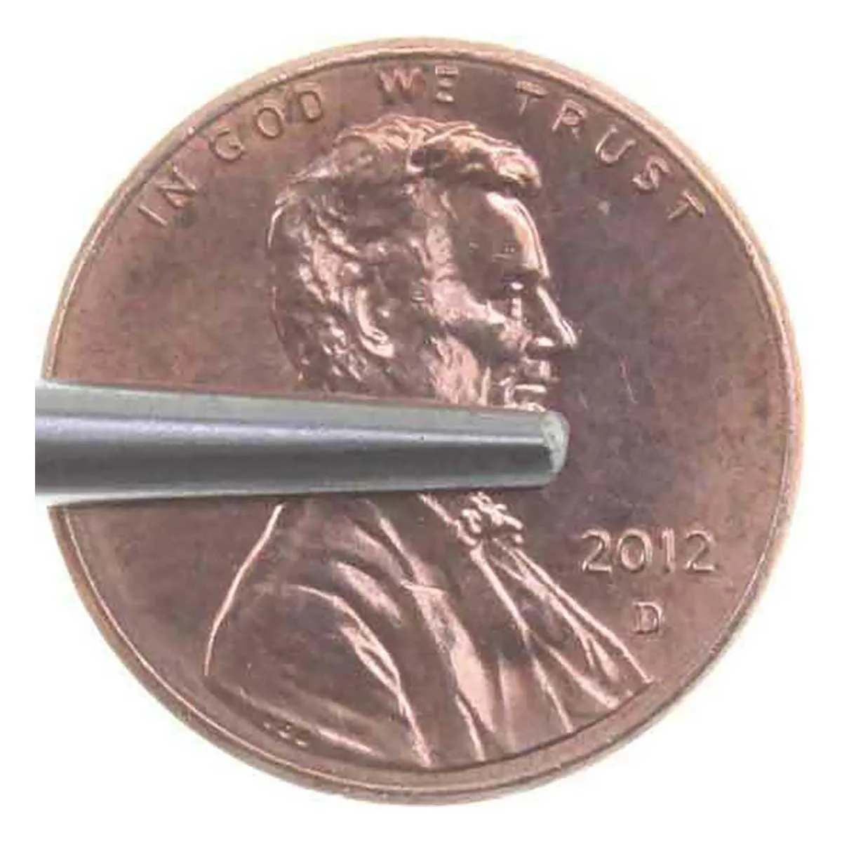 6.5 inch Blunt Serrated Clamp Tweezer - Fiber Grip