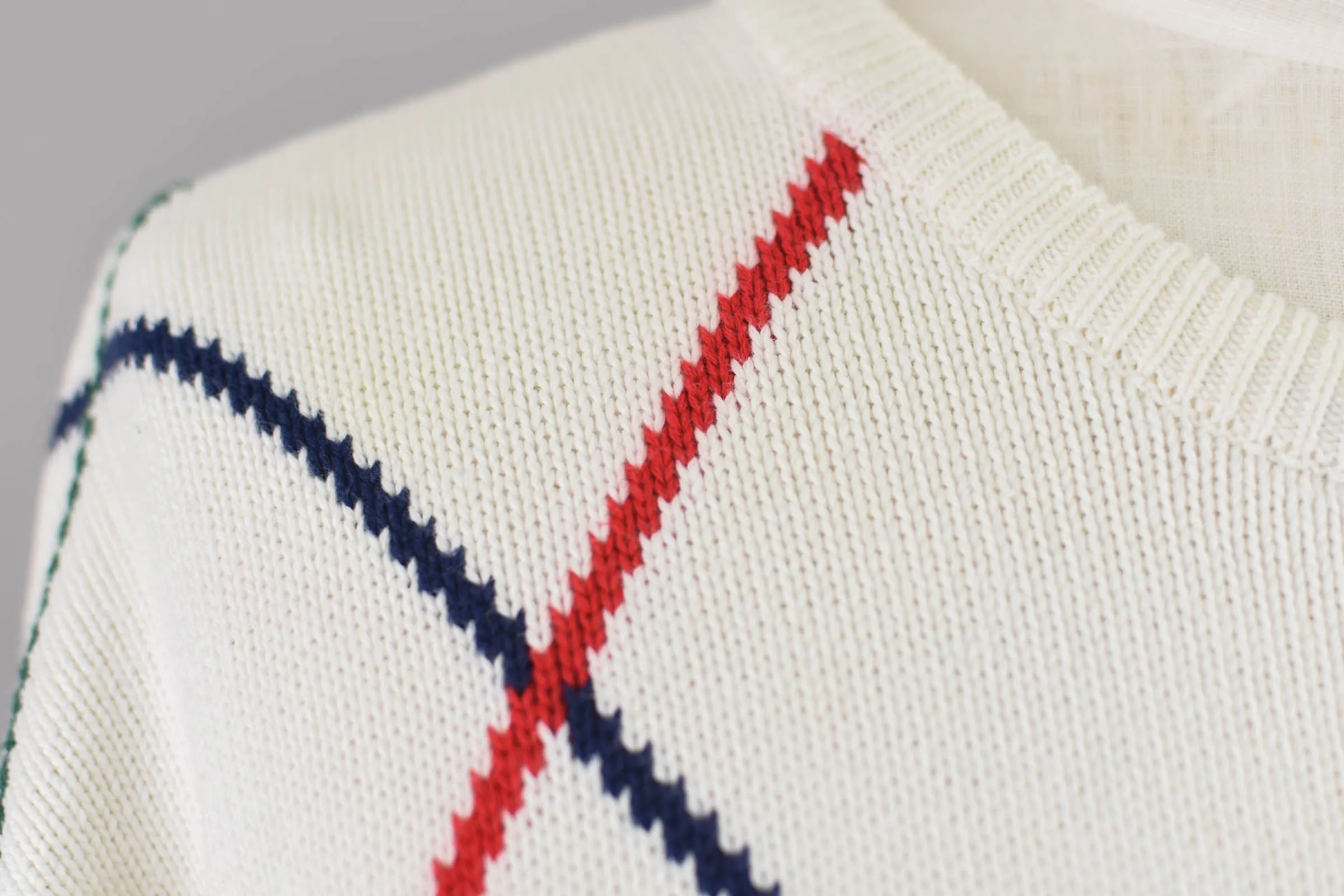 90s Novelty Knit Golf Sweater, Men's Large