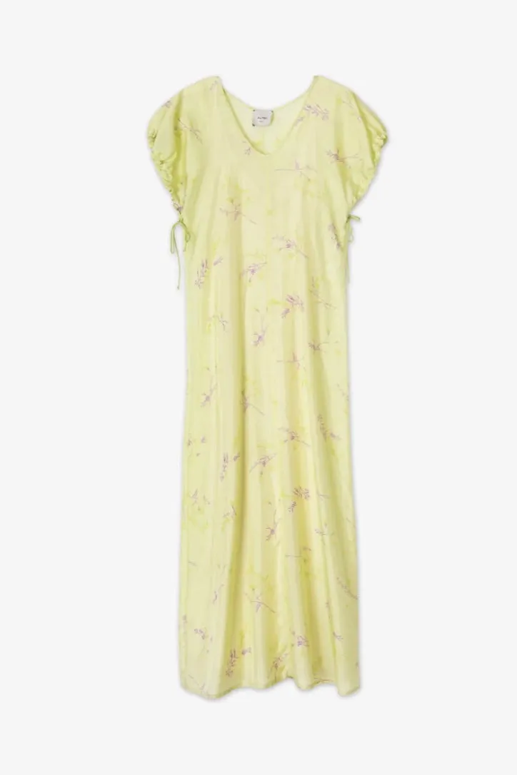 Alysi Creme - Maxi Bouquet Dress: Pistachio