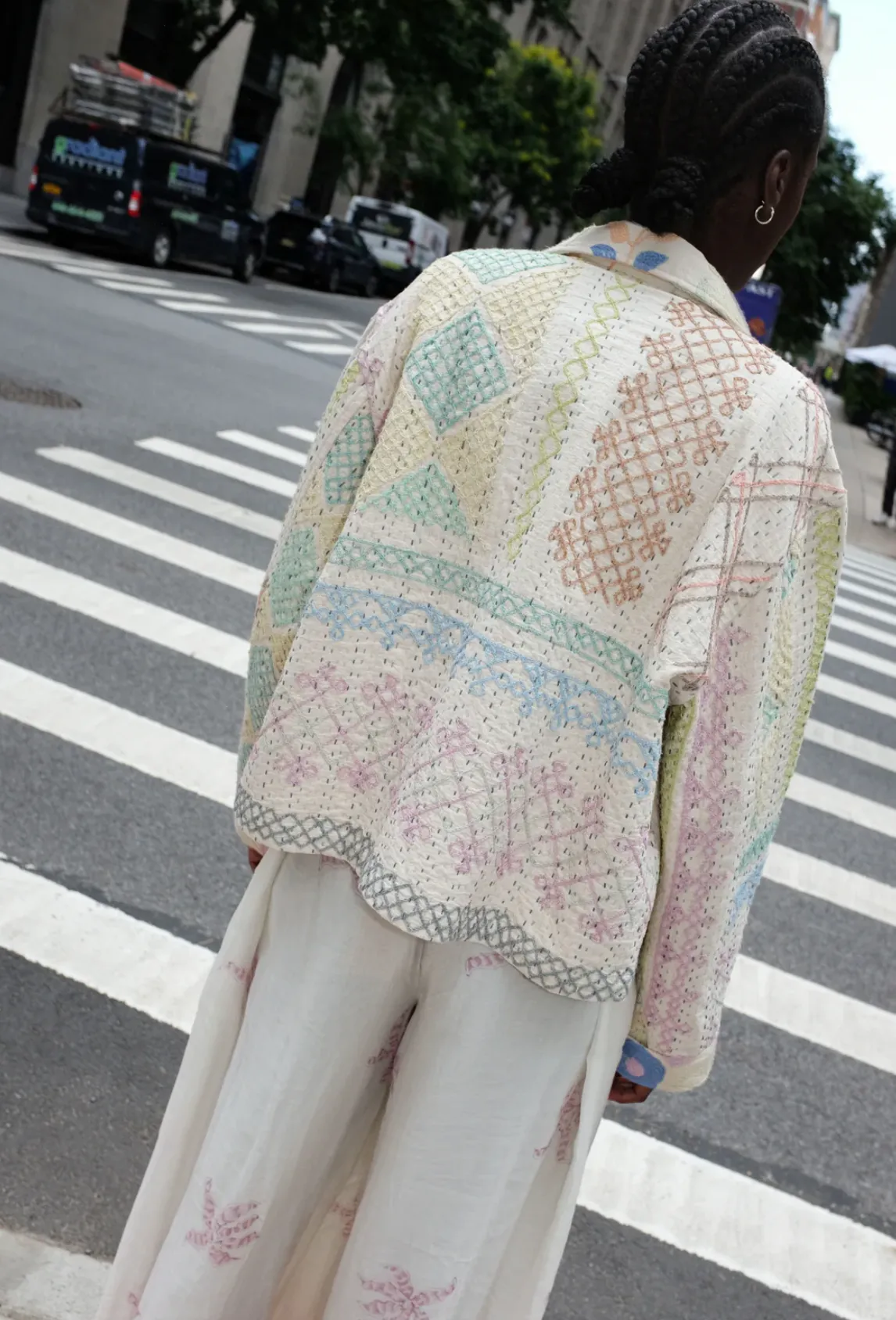 Astrid Jacket Garden Mosaic | Rujuta Sheth
