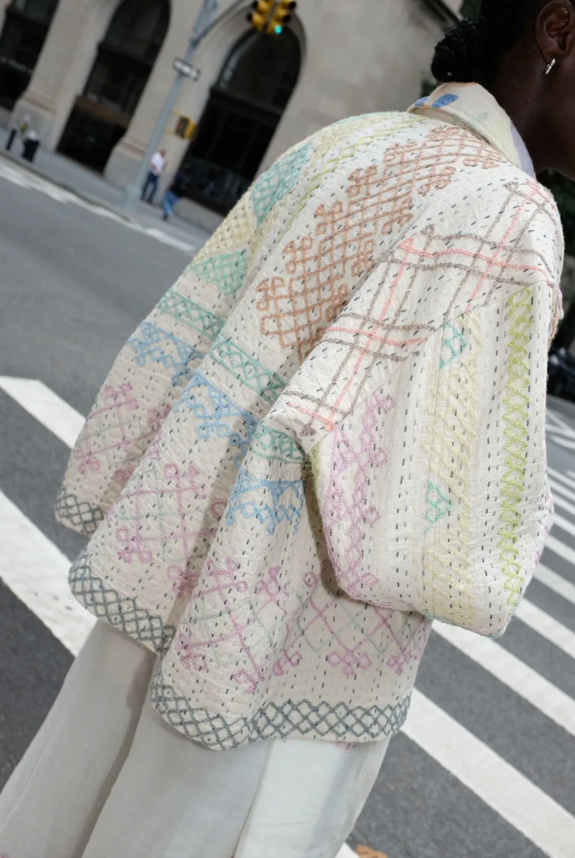 Astrid Jacket Garden Mosaic | Rujuta Sheth