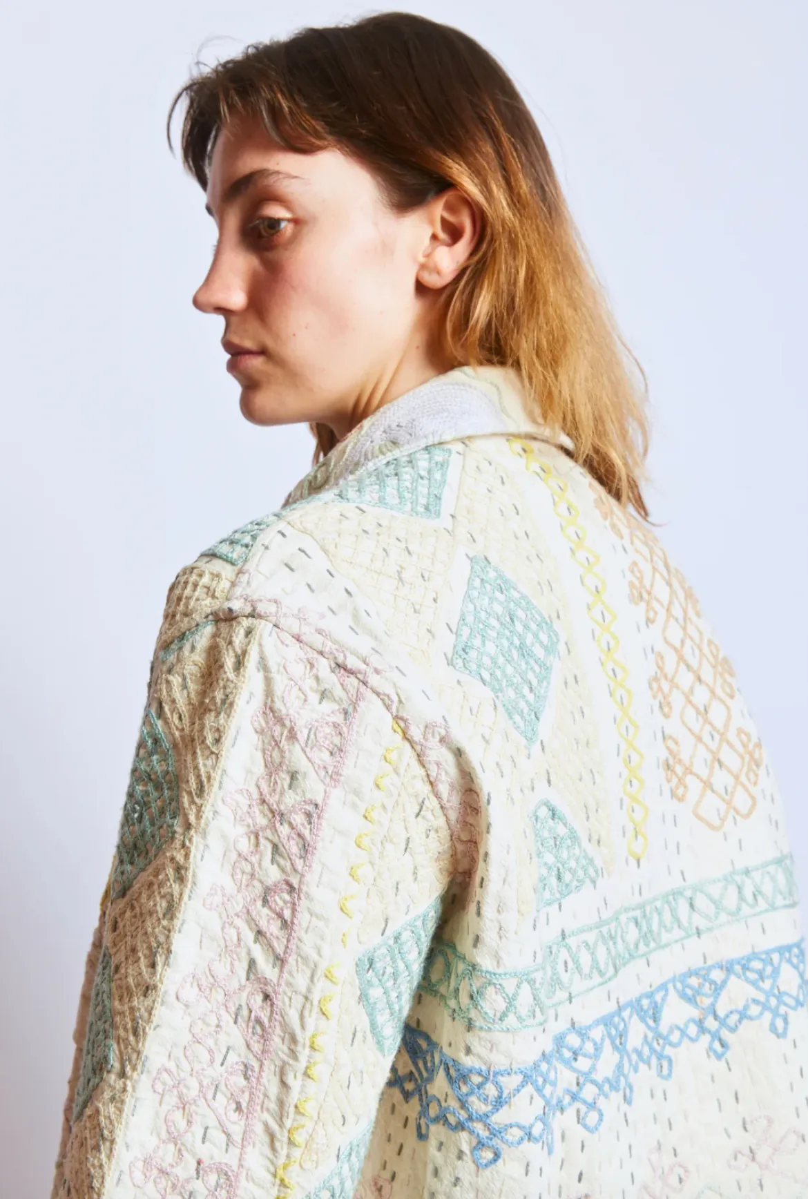 Astrid Jacket Garden Mosaic | Rujuta Sheth