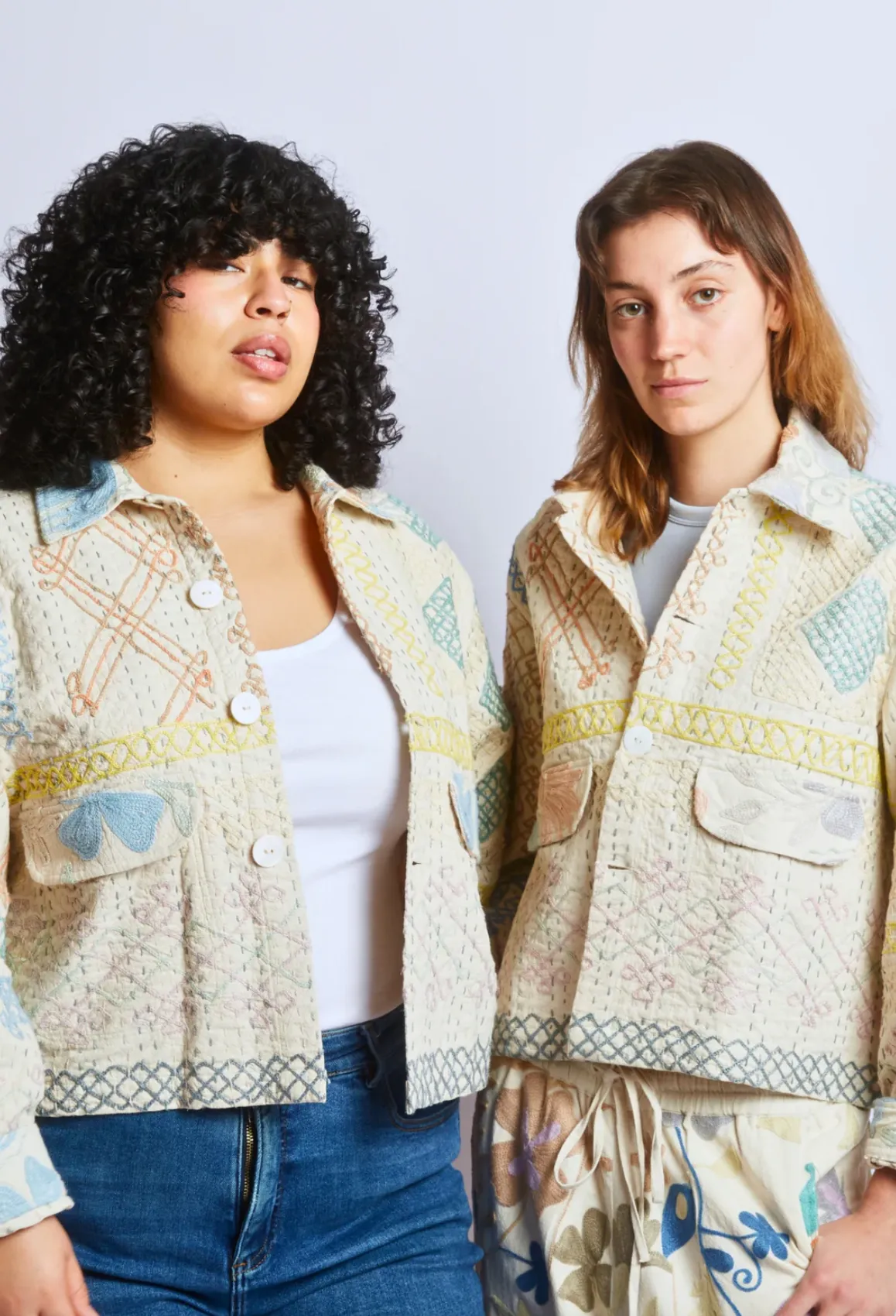 Astrid Jacket Garden Mosaic | Rujuta Sheth