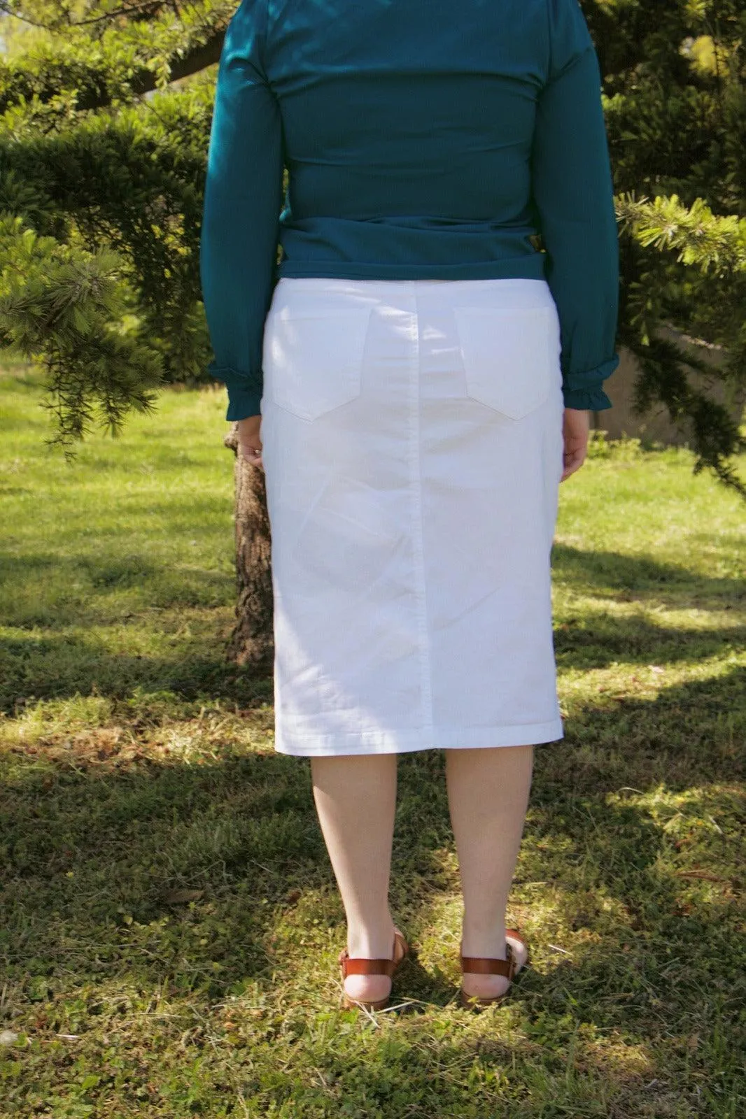 Aurielle White Skirt