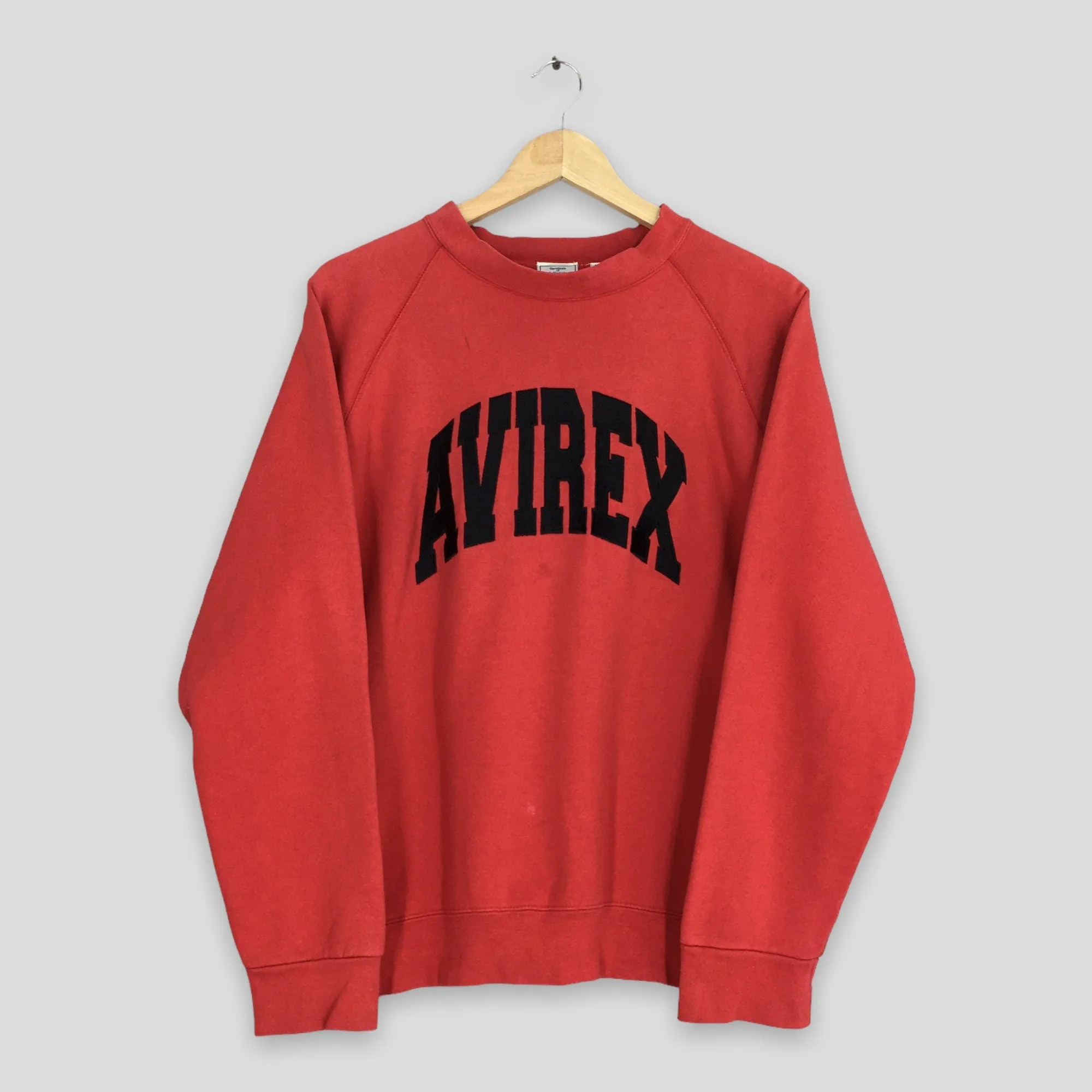 Avirex Usa Embroidery Sweatshirt Medium