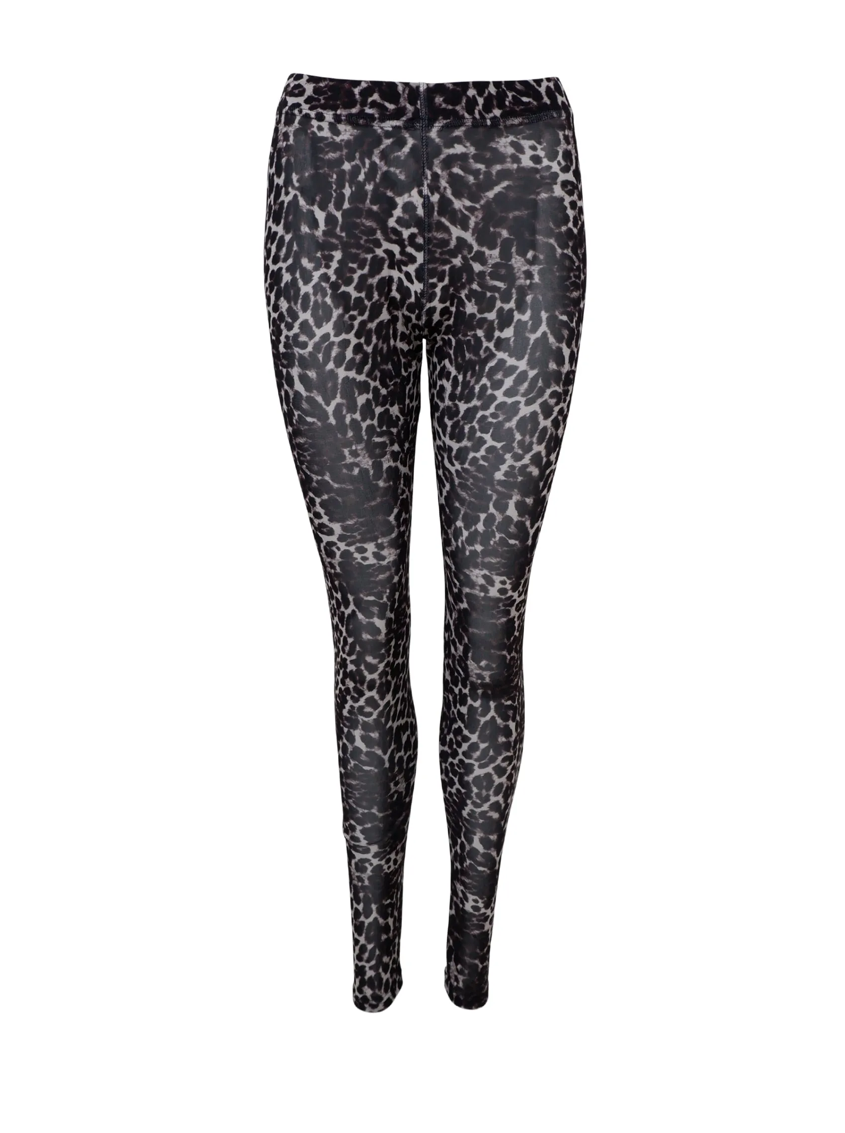 BCANNIE mesh leggings - Grey Leo