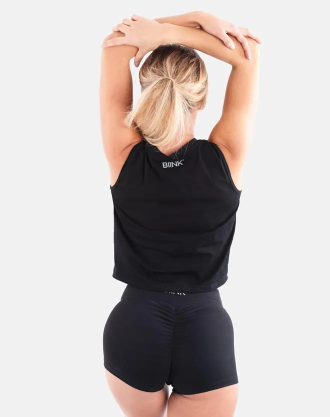 BIINK Crop Tank - Black