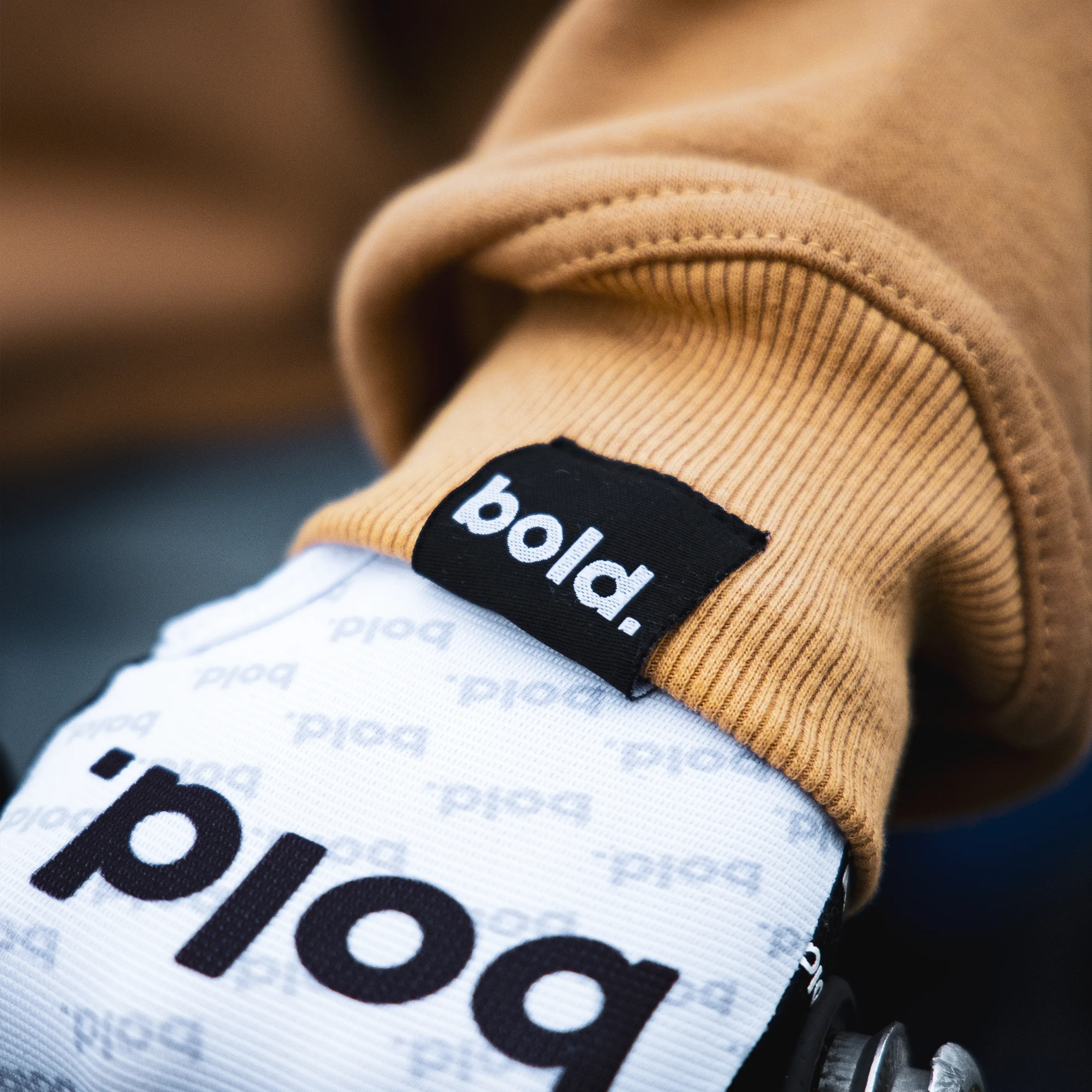 bold. Sand Embossed Hoodie