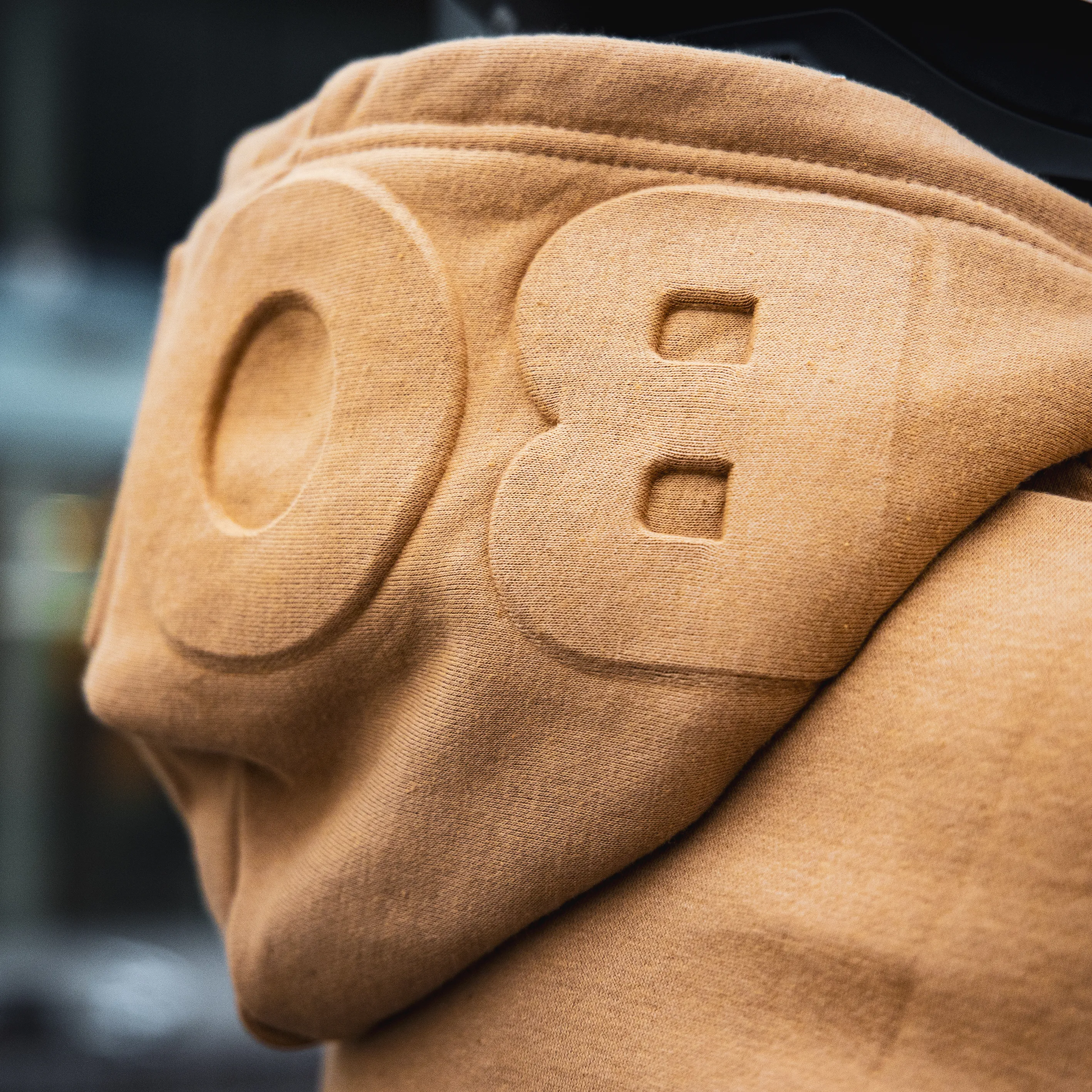 bold. Sand Embossed Hoodie