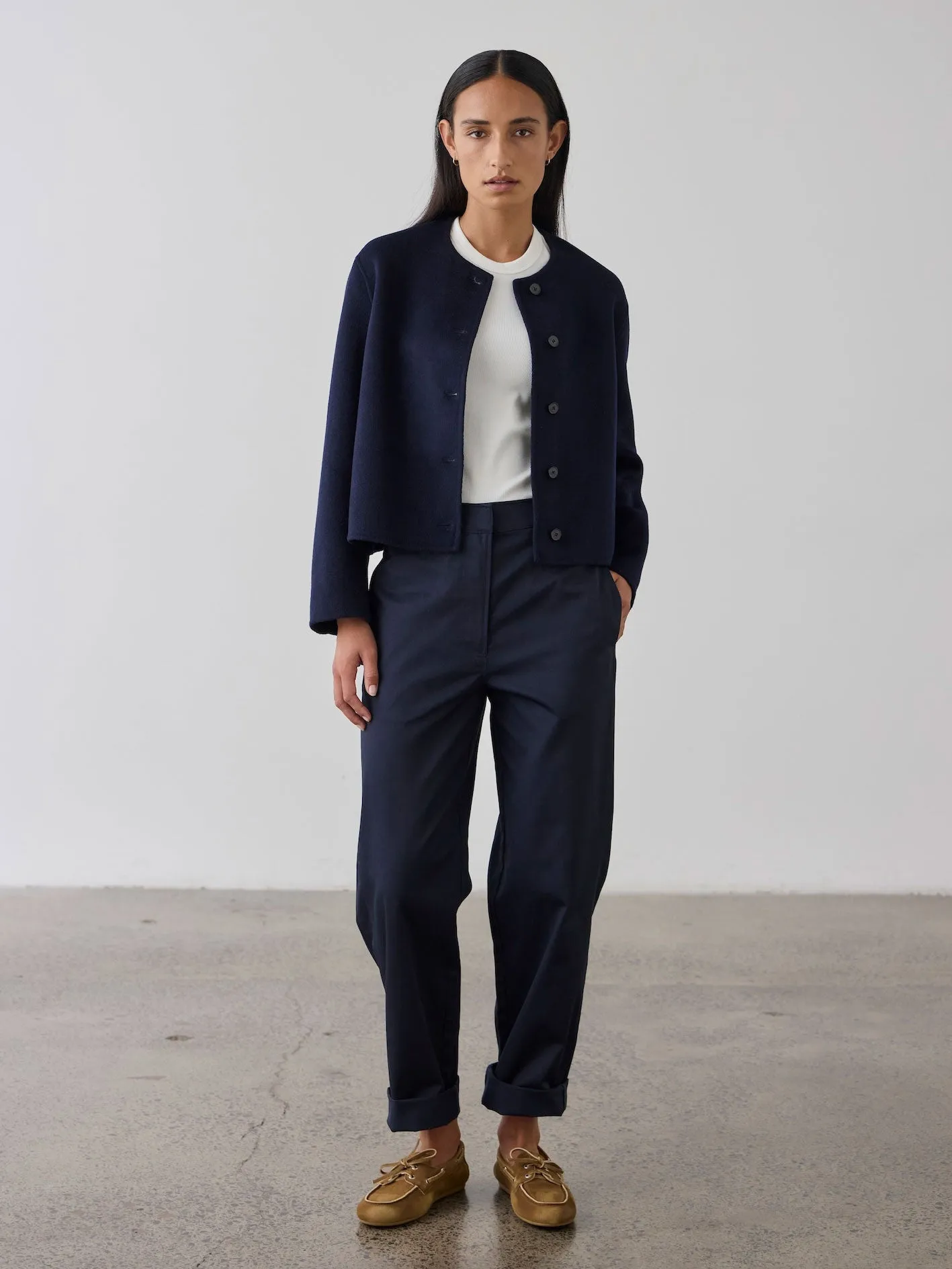 Cardi Jacket - Navy