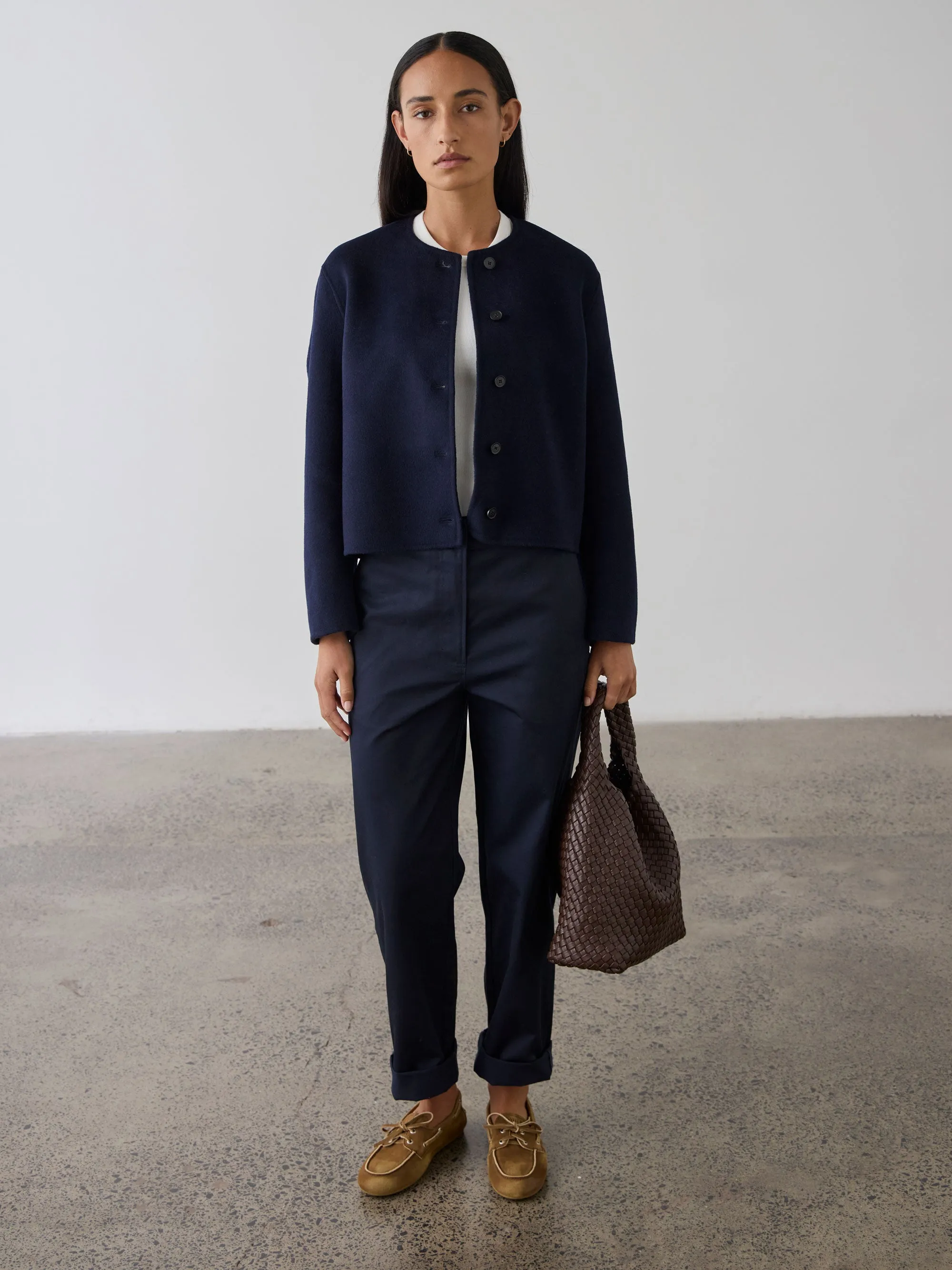 Cardi Jacket - Navy