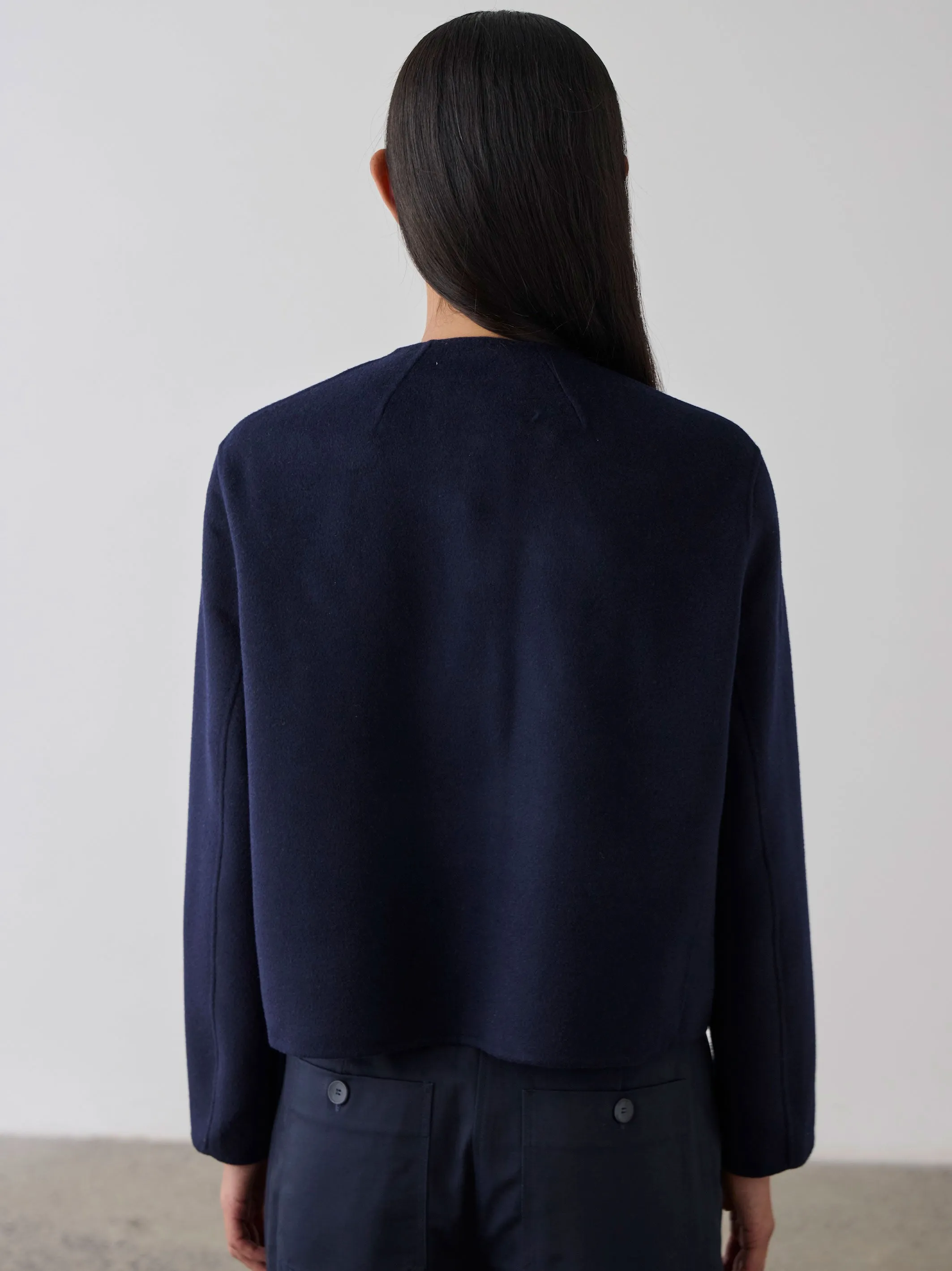 Cardi Jacket - Navy