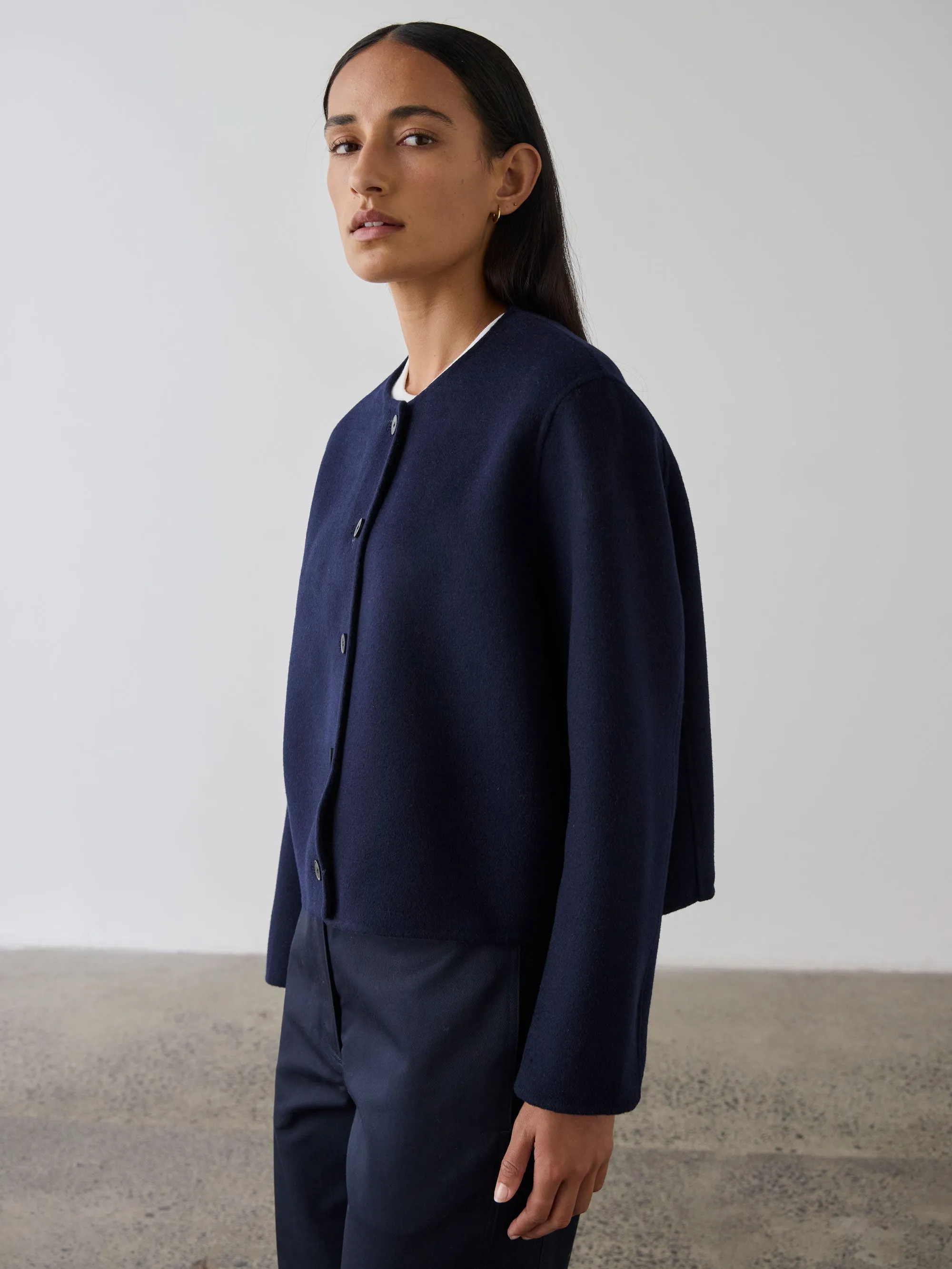 Cardi Jacket - Navy