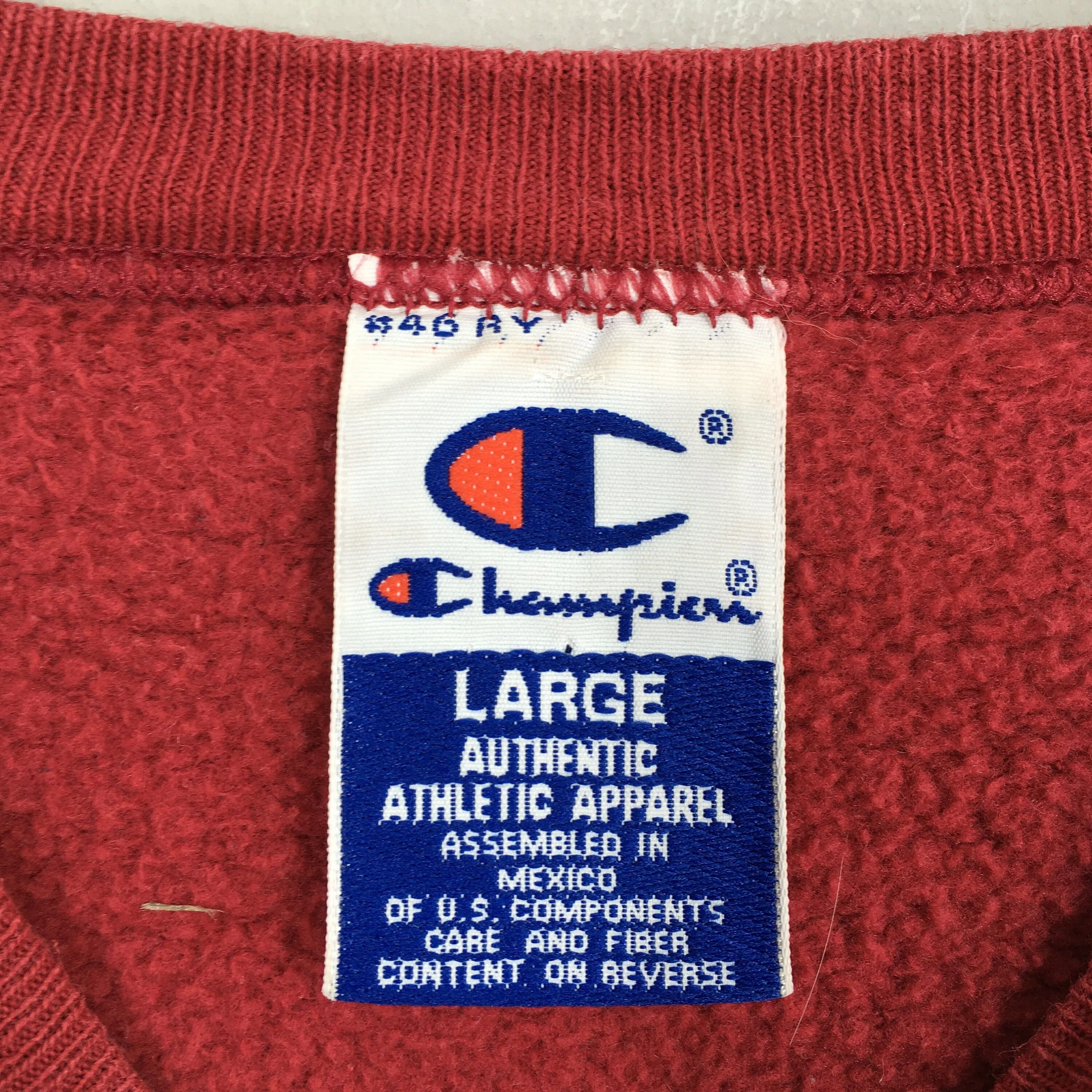 Champion Sports Red Sweatshirt Large
