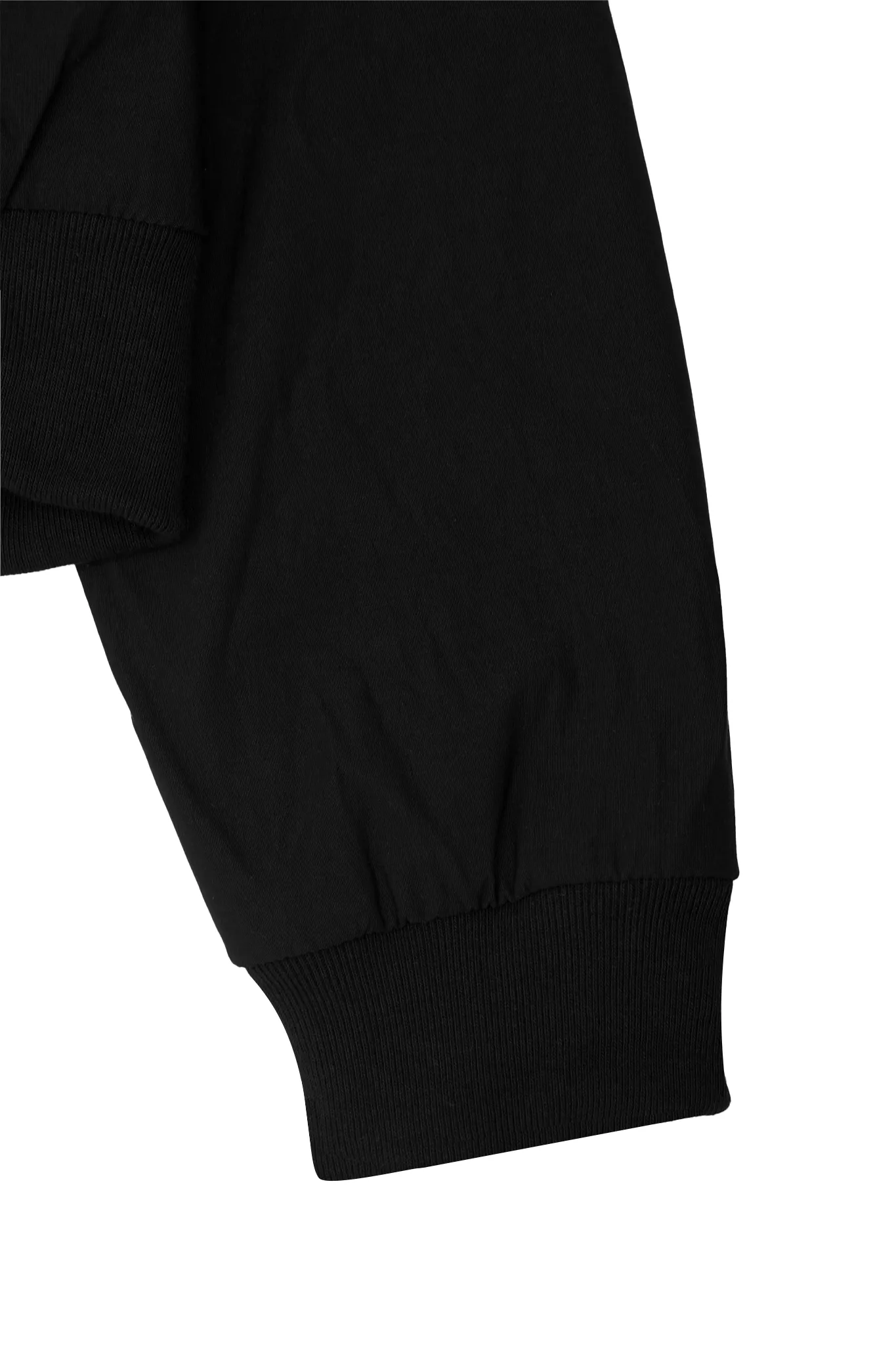 CROPPED STEALTH BOMBER JACKET