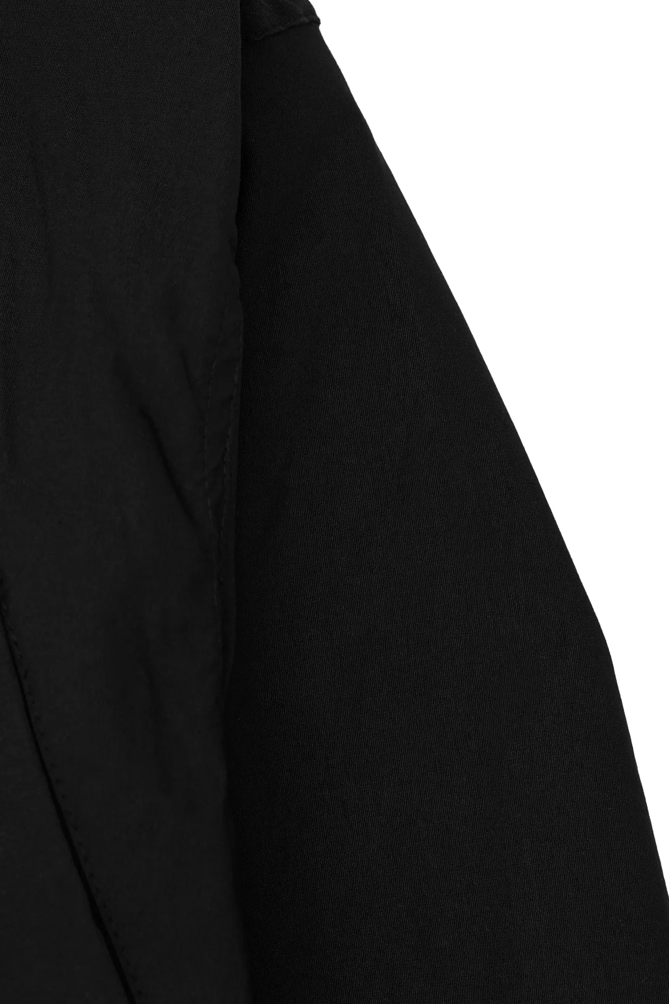 CROPPED STEALTH BOMBER JACKET