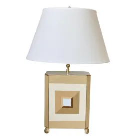 Dana Gibson Gem Palace Lamp in Taupe