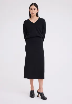 Dellow Milano Midi Skirt - Black
