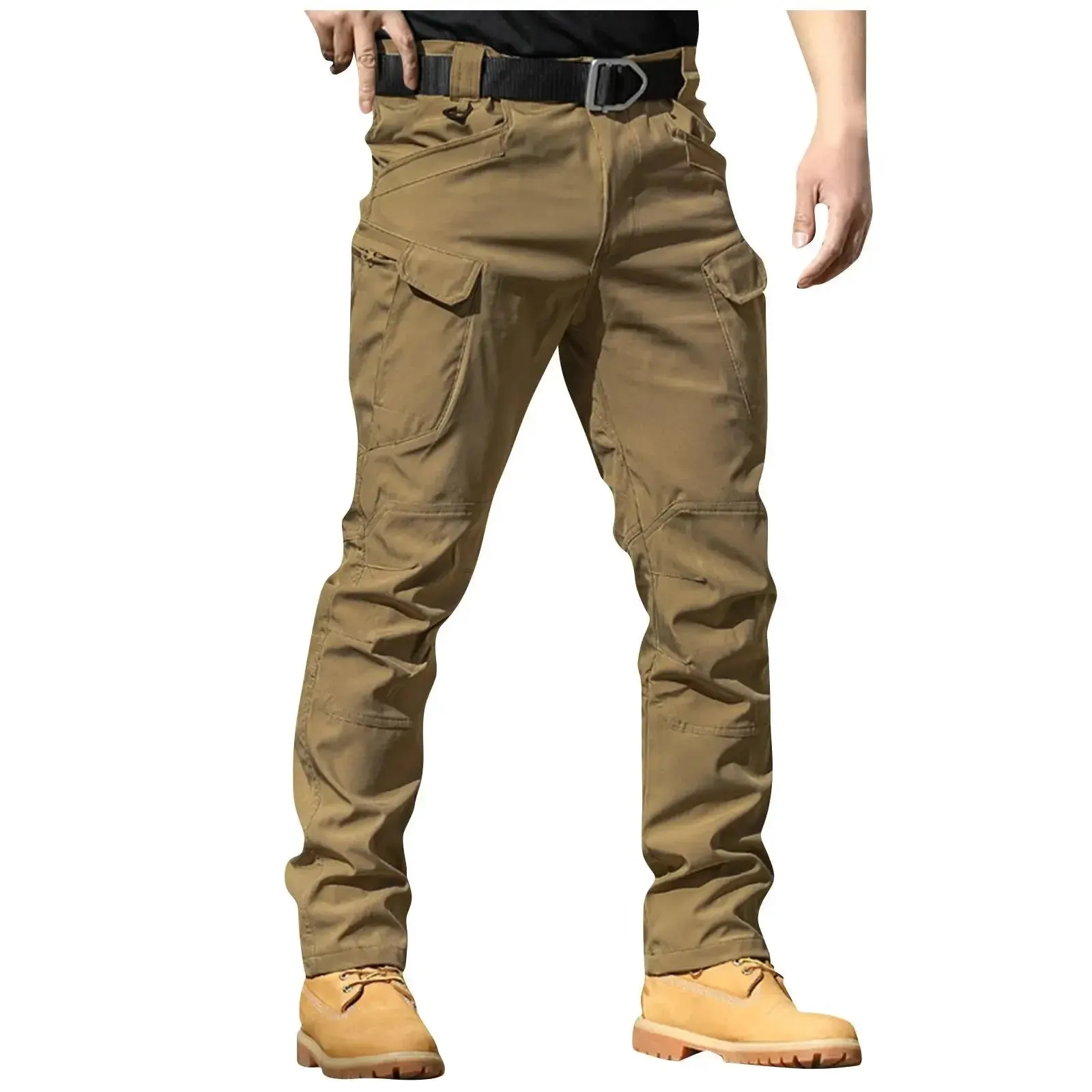 Fashion Military Cargo Pants Men Loose Baggy Tactical Trousers Outdoor Casual Cotton Cargo Pants Men Multi Pockets Big Size