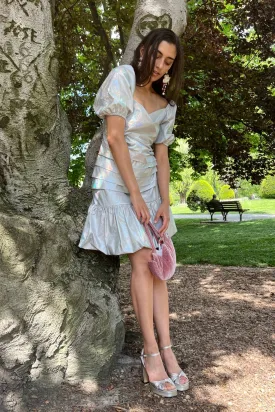 Floriane Fosso - Rodeo Dress: Blue & Silver