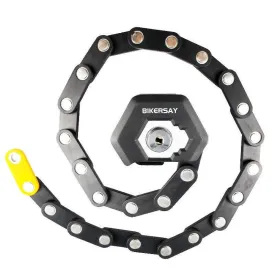 Foldable Bike Lock  Hamburg Lock MTB Road Bicycle High Security Anti-Theft Scooter Electric E-Bike Cycling Chain Lock