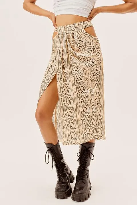 For Love & Lemons Lily Midi Skirt