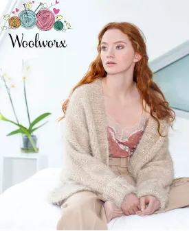 FREE Luxe Tweet Cardigan Pattern - Plassard Tweet Yarn