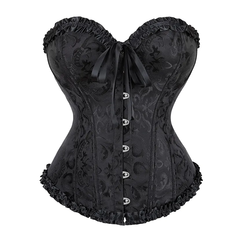 Funki Buys | Dresses | Women's Black Victorian Corset Dress