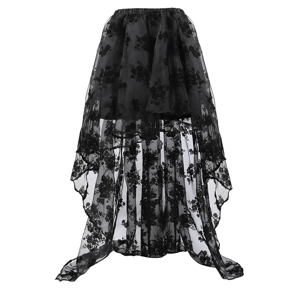 Funki Buys | Dresses | Women's Black Victorian Corset Dress