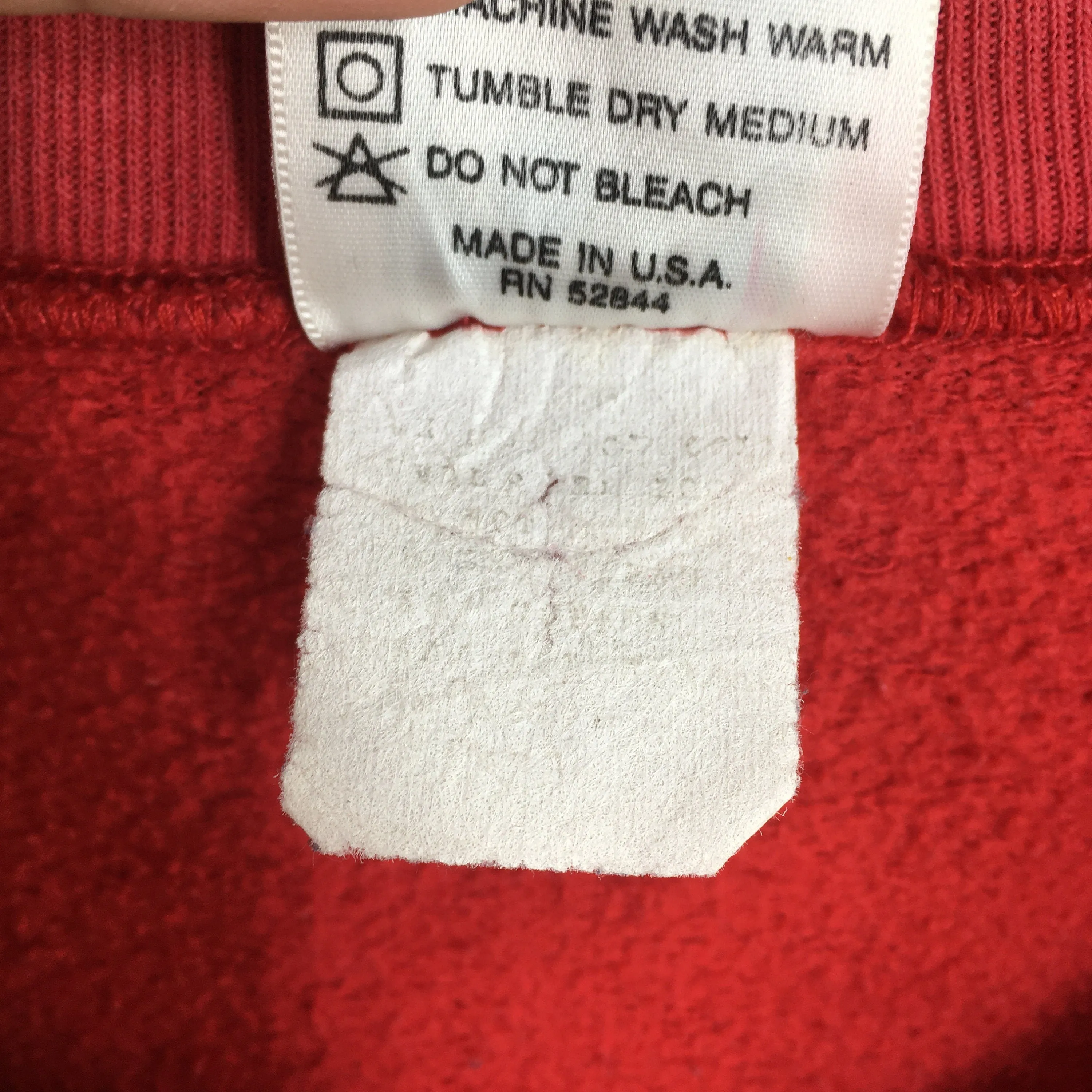 Georgia Bulldogs Ncaa Red Sweatshirt Medium