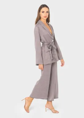 Grace Cropped Trouser - Dove