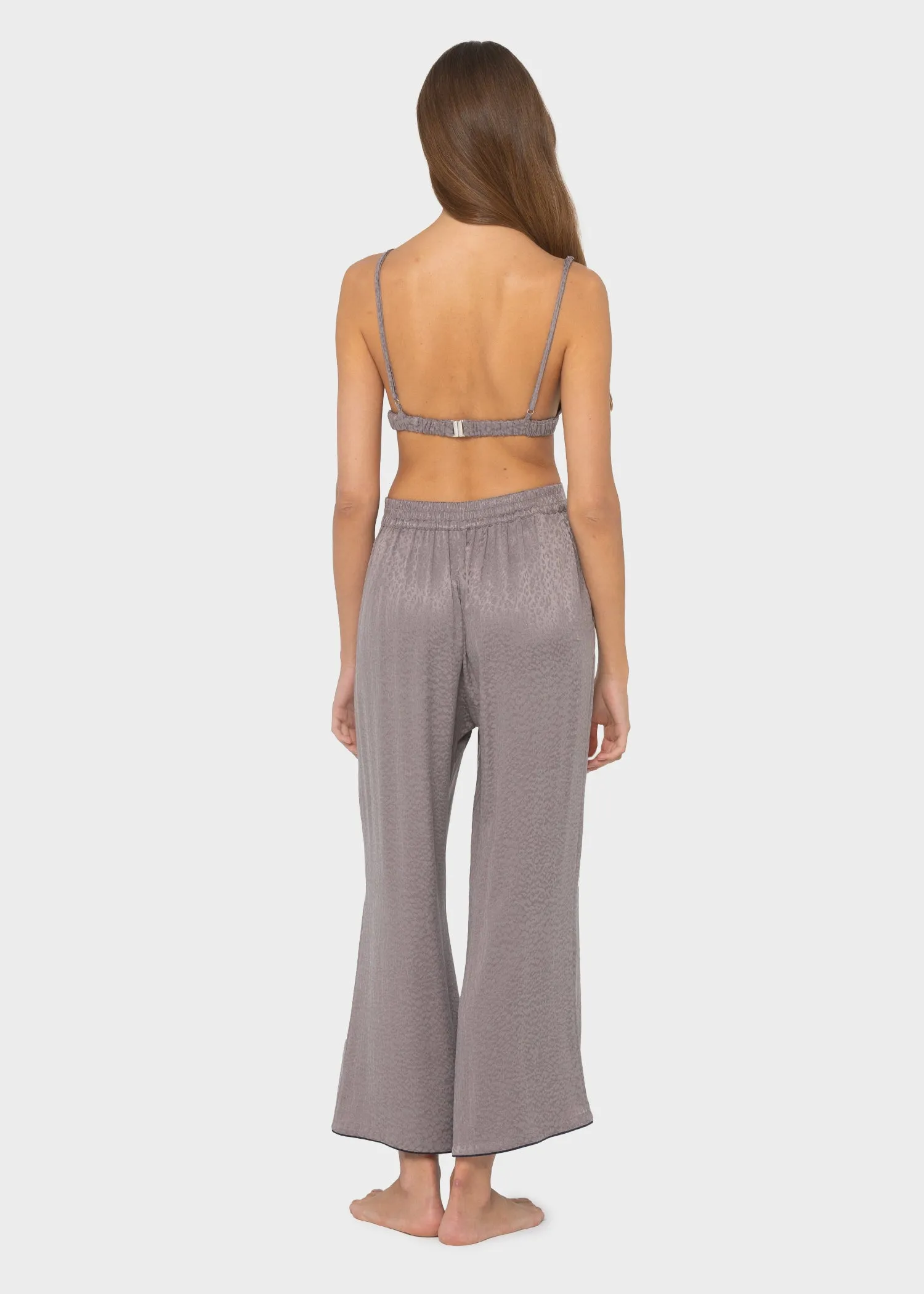 Grace Cropped Trouser - Dove