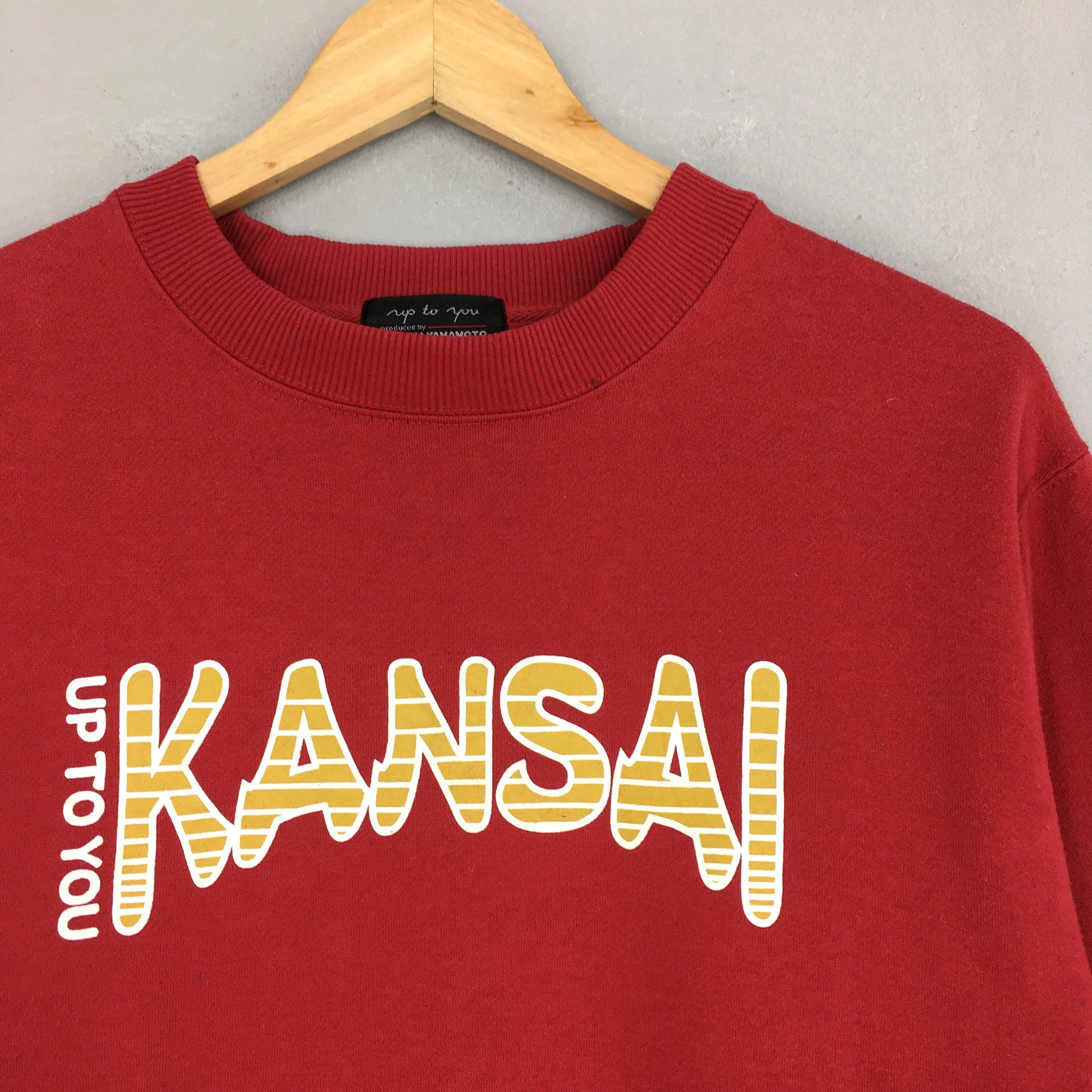 Kansai Yamamoto Japan Up To You Sweatshirt Medium
