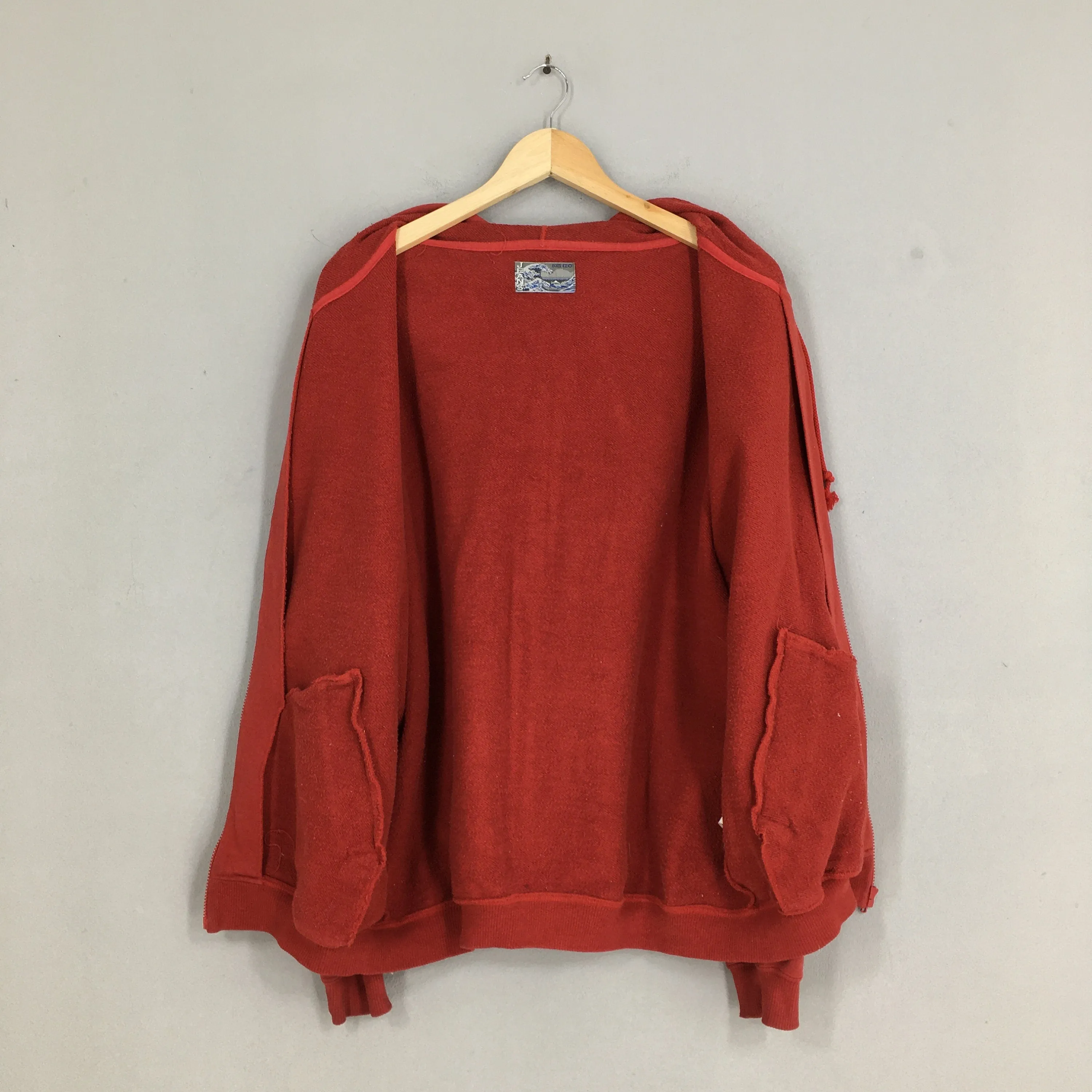 Kenzo Jeans Hoodie Sweater Large