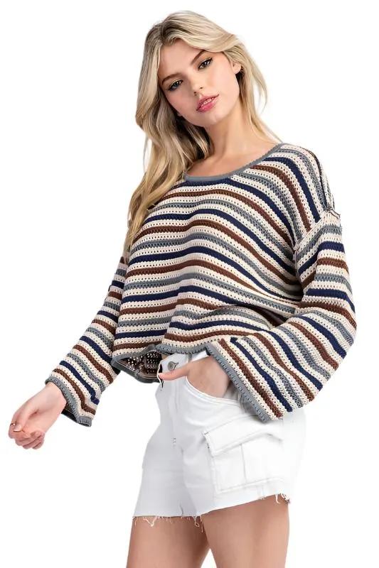 Kiara Knit Long Sleeve Sweater