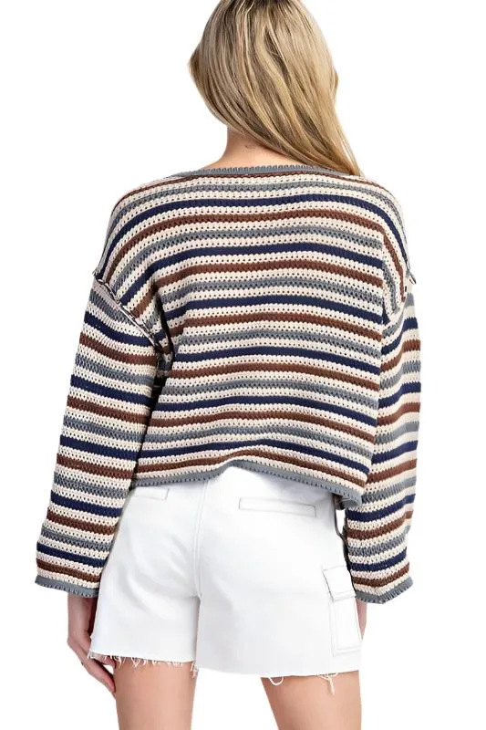 Kiara Knit Long Sleeve Sweater
