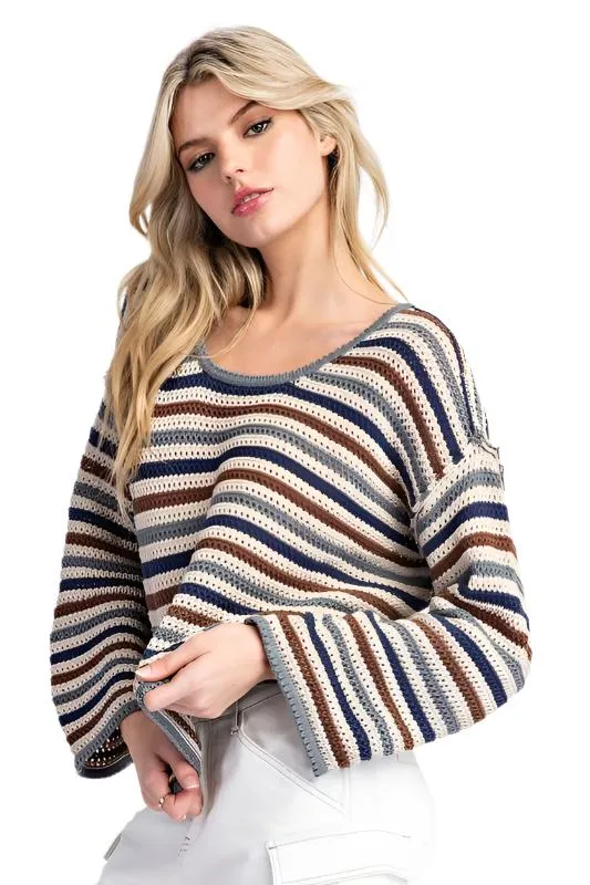 Kiara Knit Long Sleeve Sweater