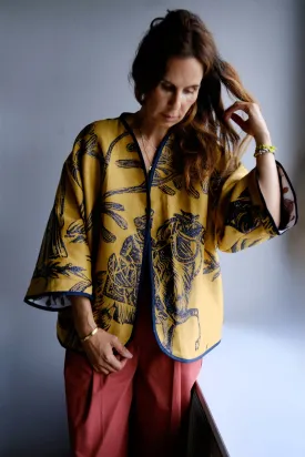 Kimono Jacket. Lucky Elephant