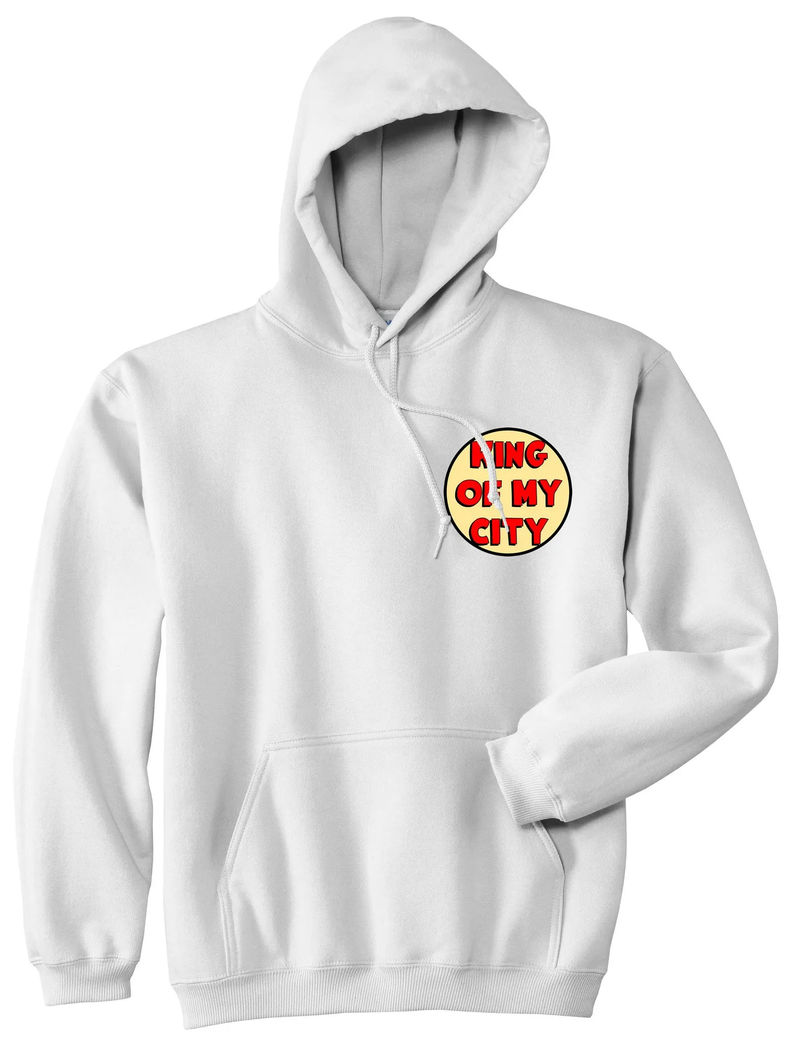 King Of My City Chest Logo Pullover Hoodie Hoody