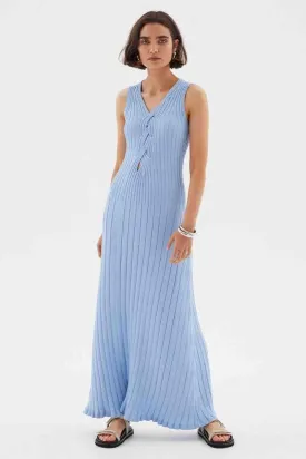 Laced Knit Dress