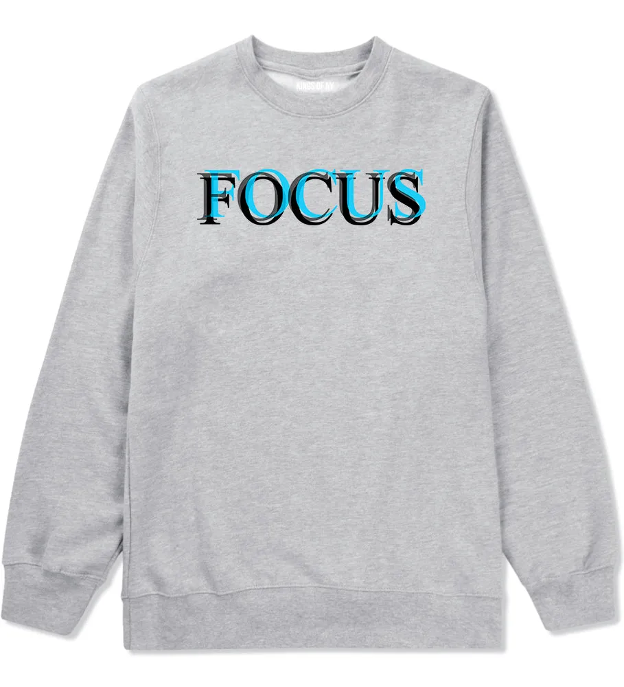 Losing Focus Mens Crewneck Sweatshirt