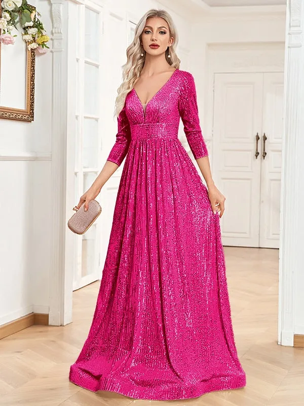 Love Me More Women's Beading Prom Gown
