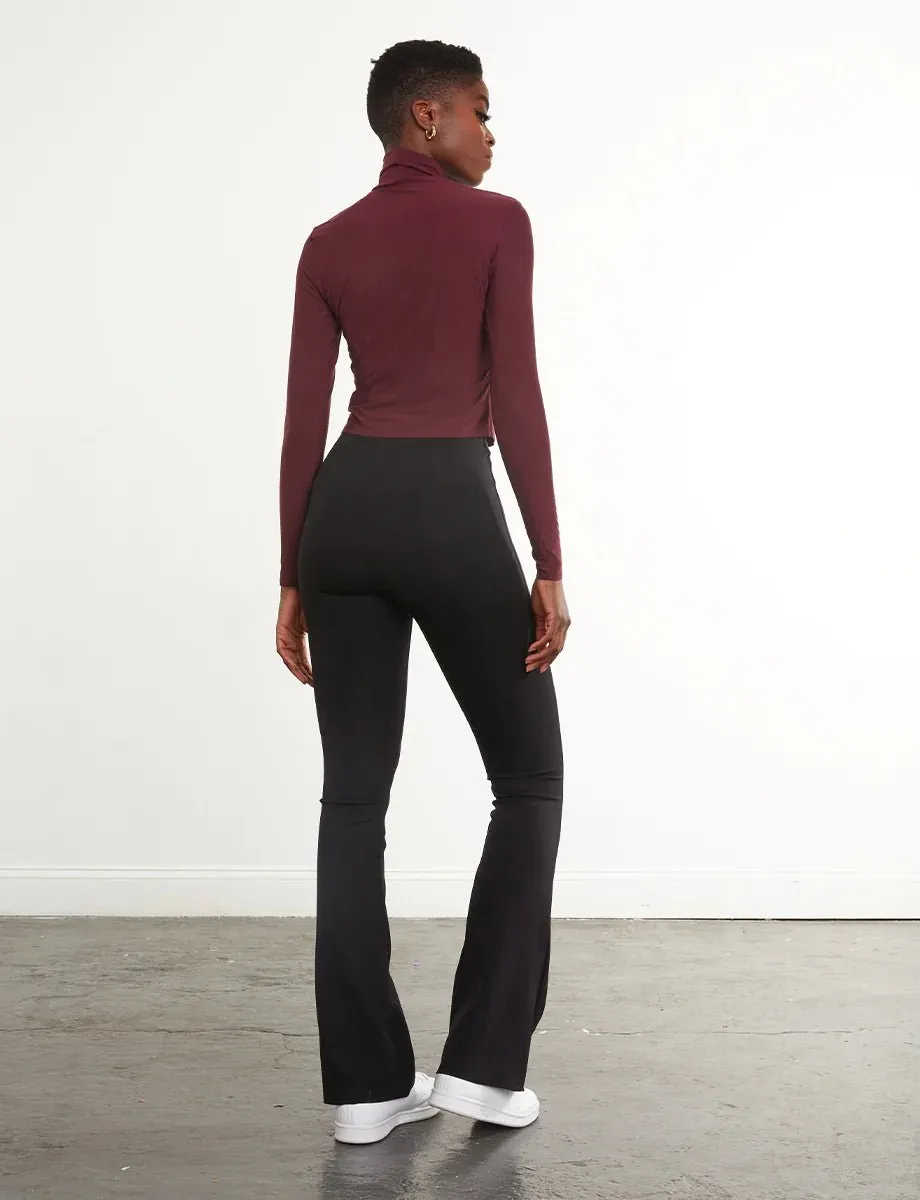 Neoprene Flared Leggings