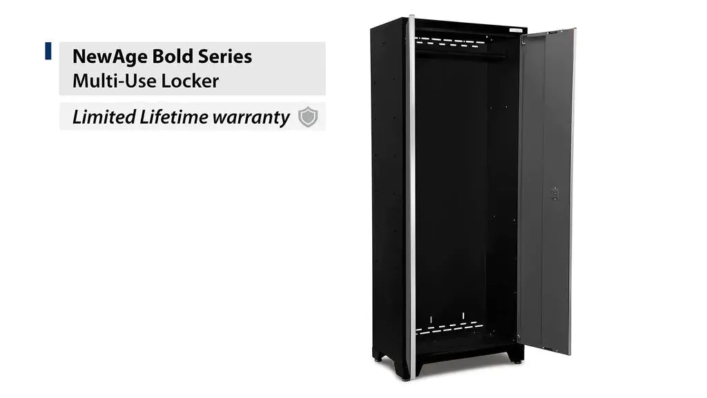 NewAge Bold 3.0 Series 30 in. Multi-Use Locker Red 2 pieces