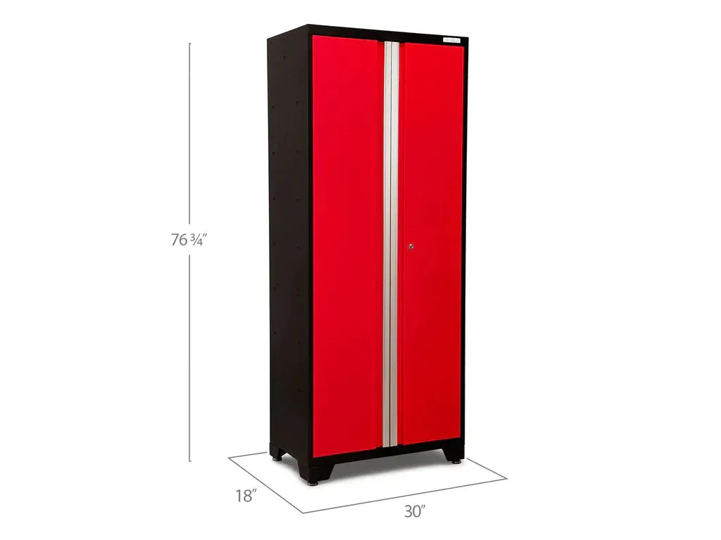 NewAge Bold 3.0 Series 30 in. Multi-Use Locker Red 2 pieces