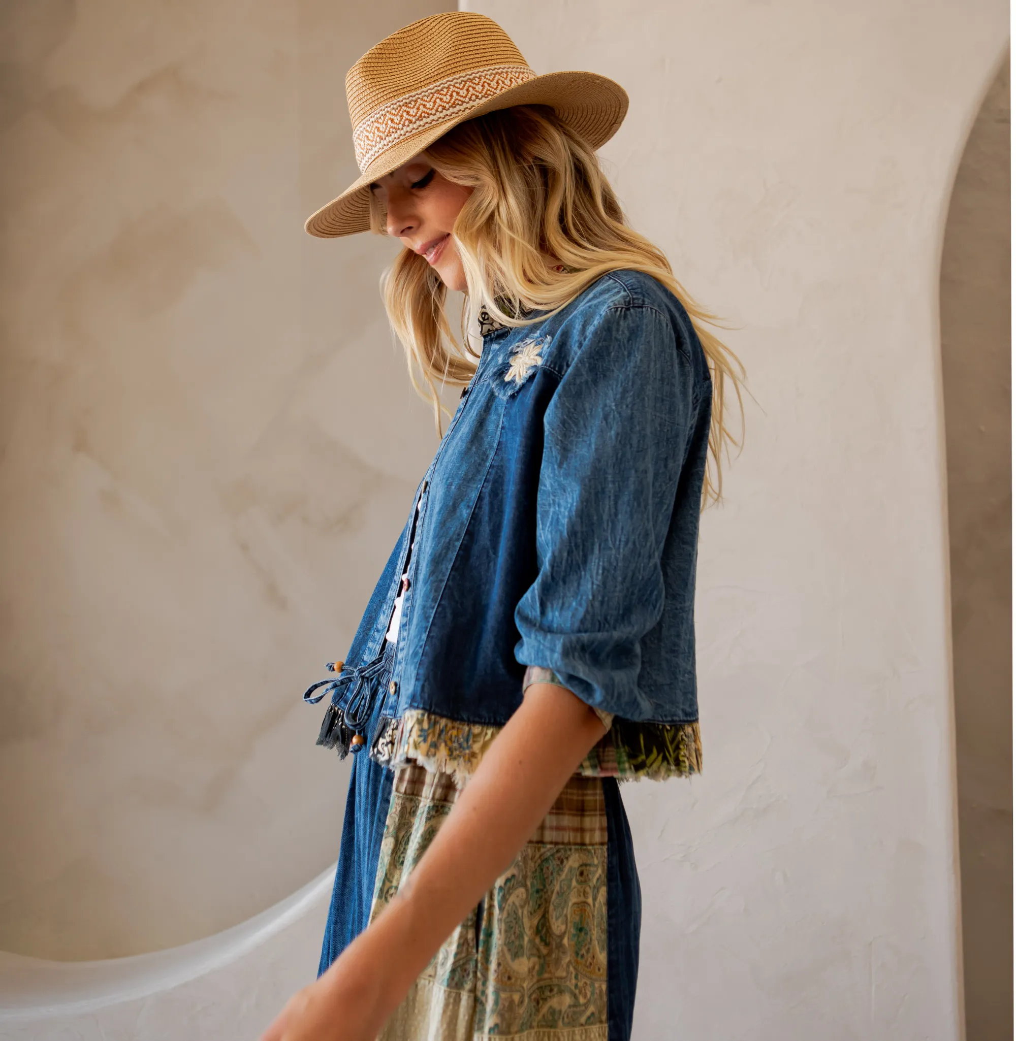 Phoebe Patchwork Jacket