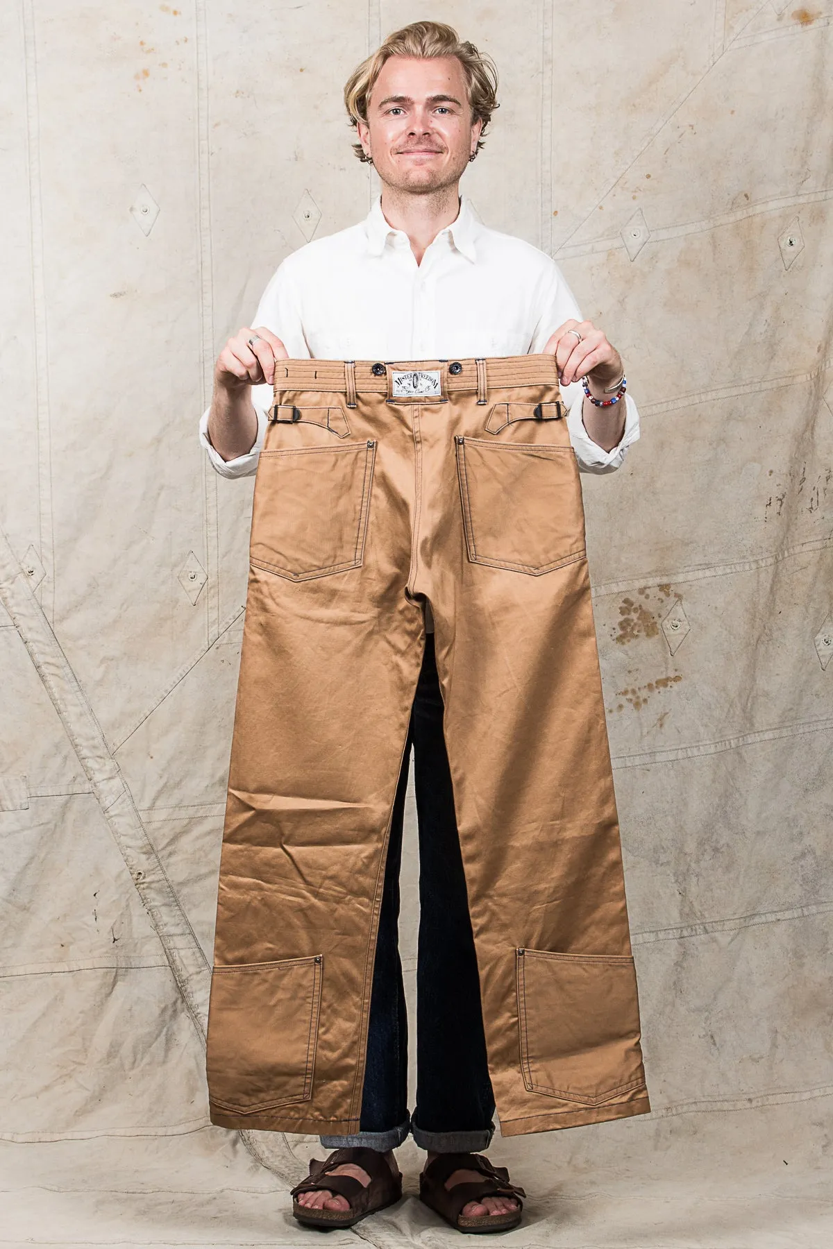 Second Hand Mister Freedom Chino Riders Khaki W 32 L 32