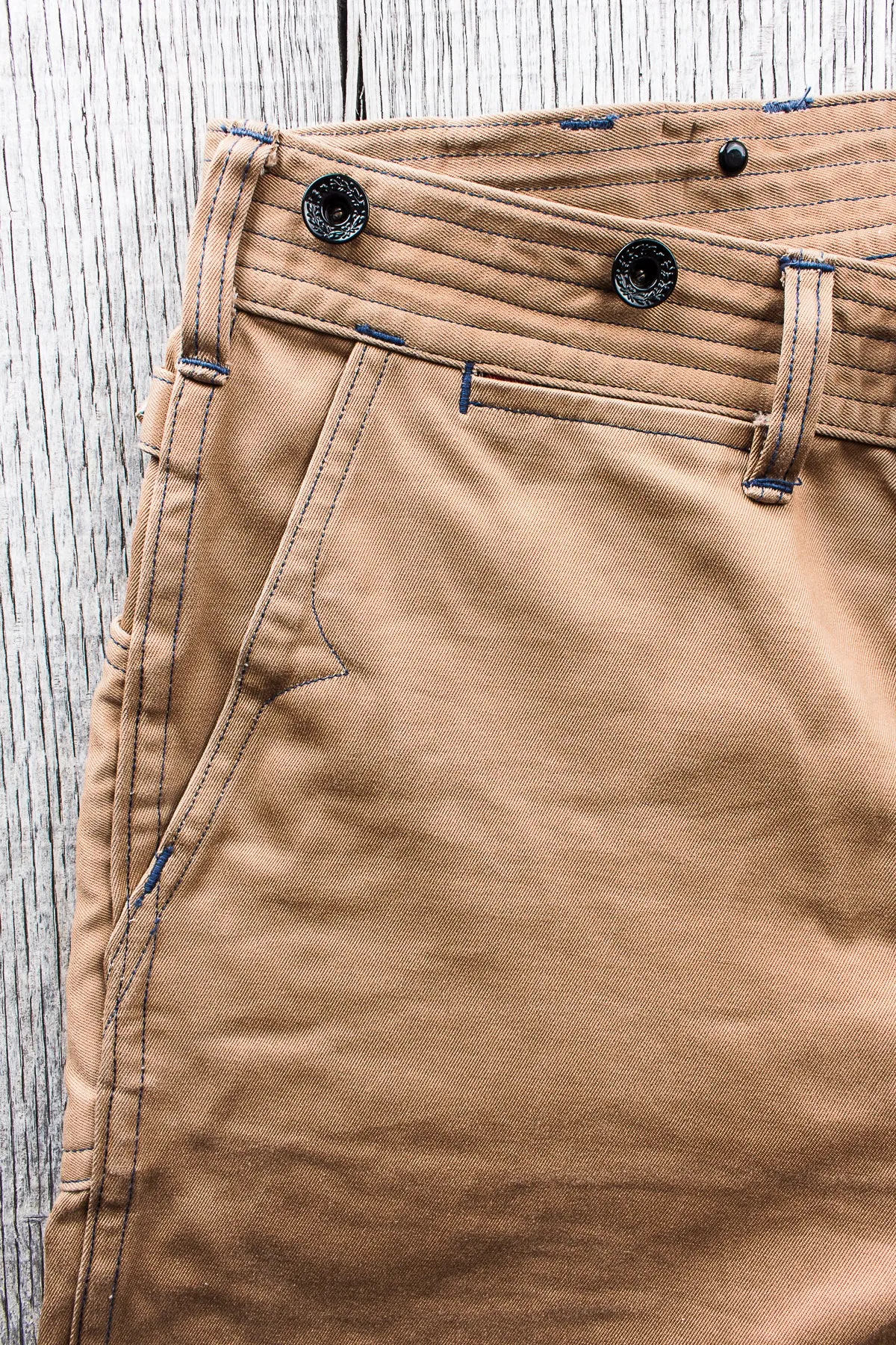 Second Hand Mister Freedom Chino Riders Khaki W 32 L 32