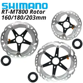 SHIMANO DEORE XT MT800 CENTER LOCK Disc Brake Rotor RT-MT800 Technology MTB Mountain Bicycle 160MM 180MM 203MM for M8100